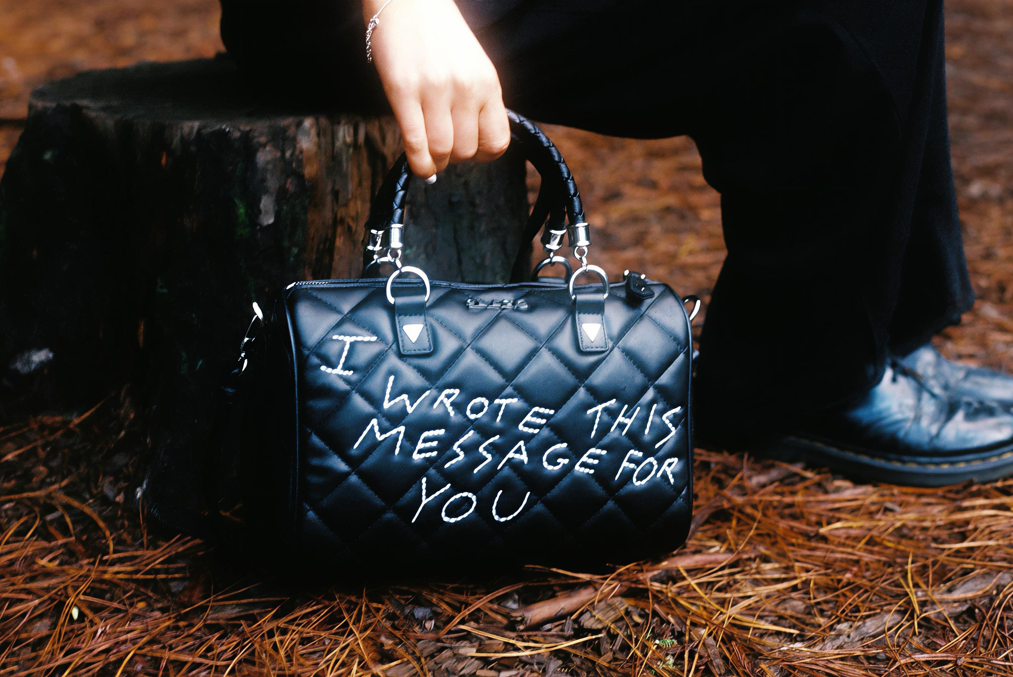 THE DARK LOTUS HANDBAG