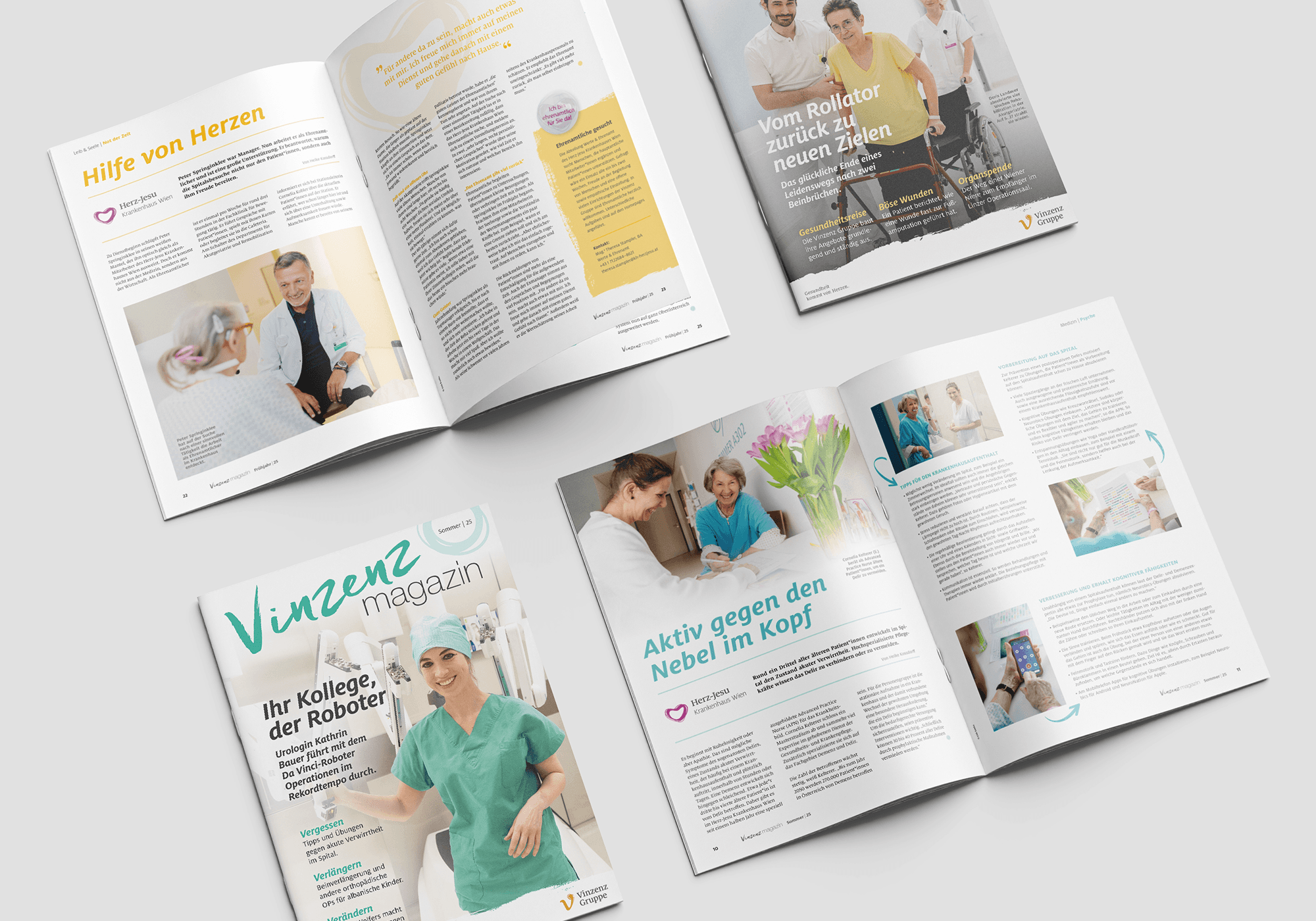 Blick ins Vinzenz magazin