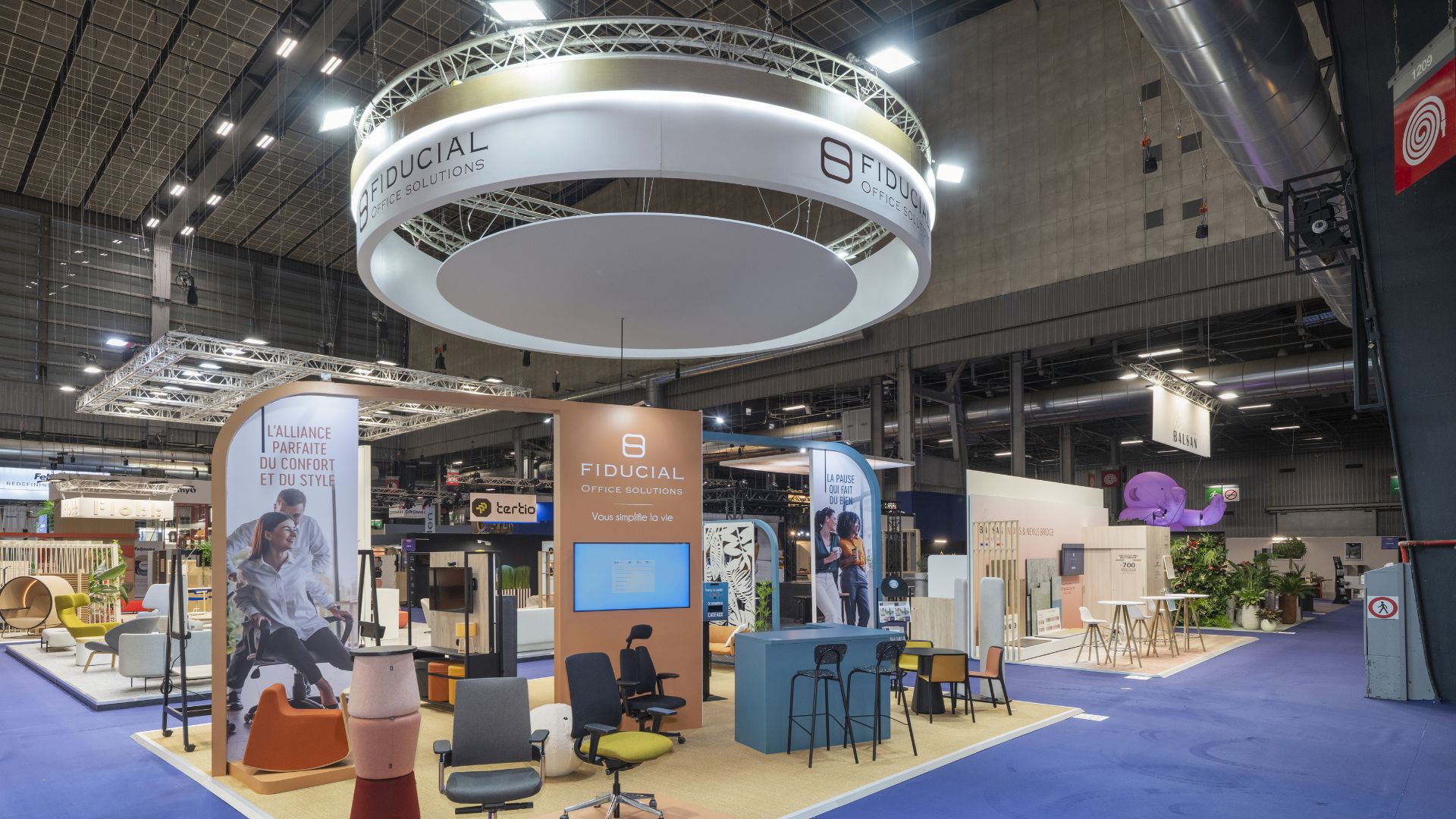 Stand Fiducial par Expace