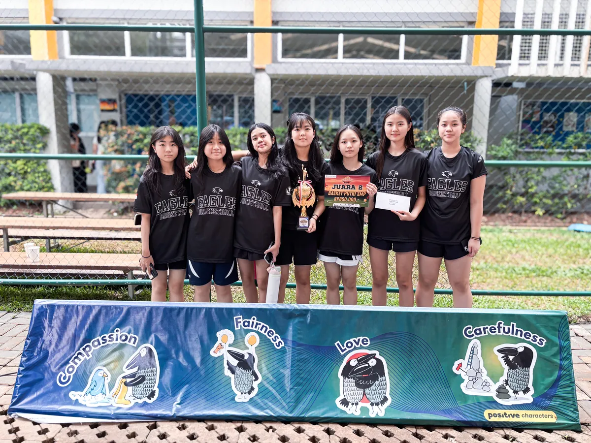 Tim Bola Basket Putri SMP SPH Lippo Cikarang