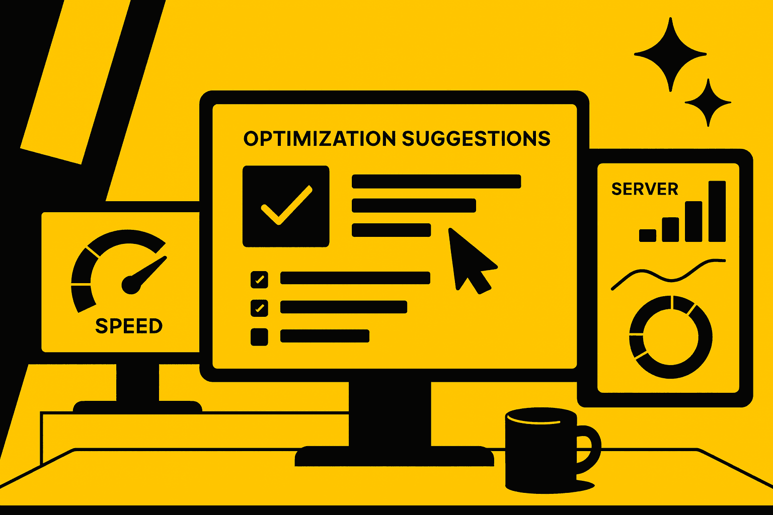 page load optimization dashboard, improving user decision speed