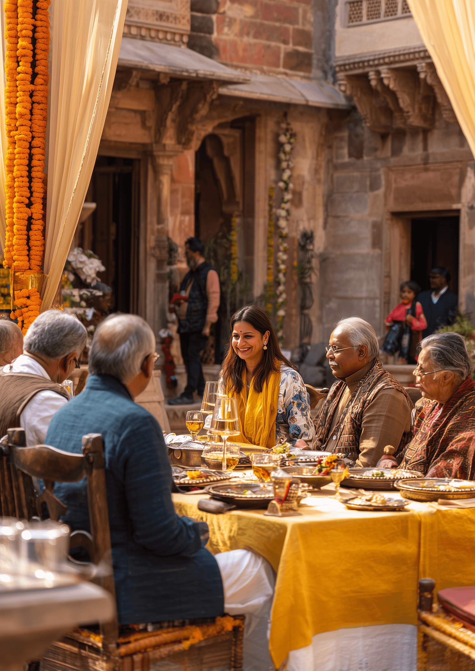 Kathavachak telling stories