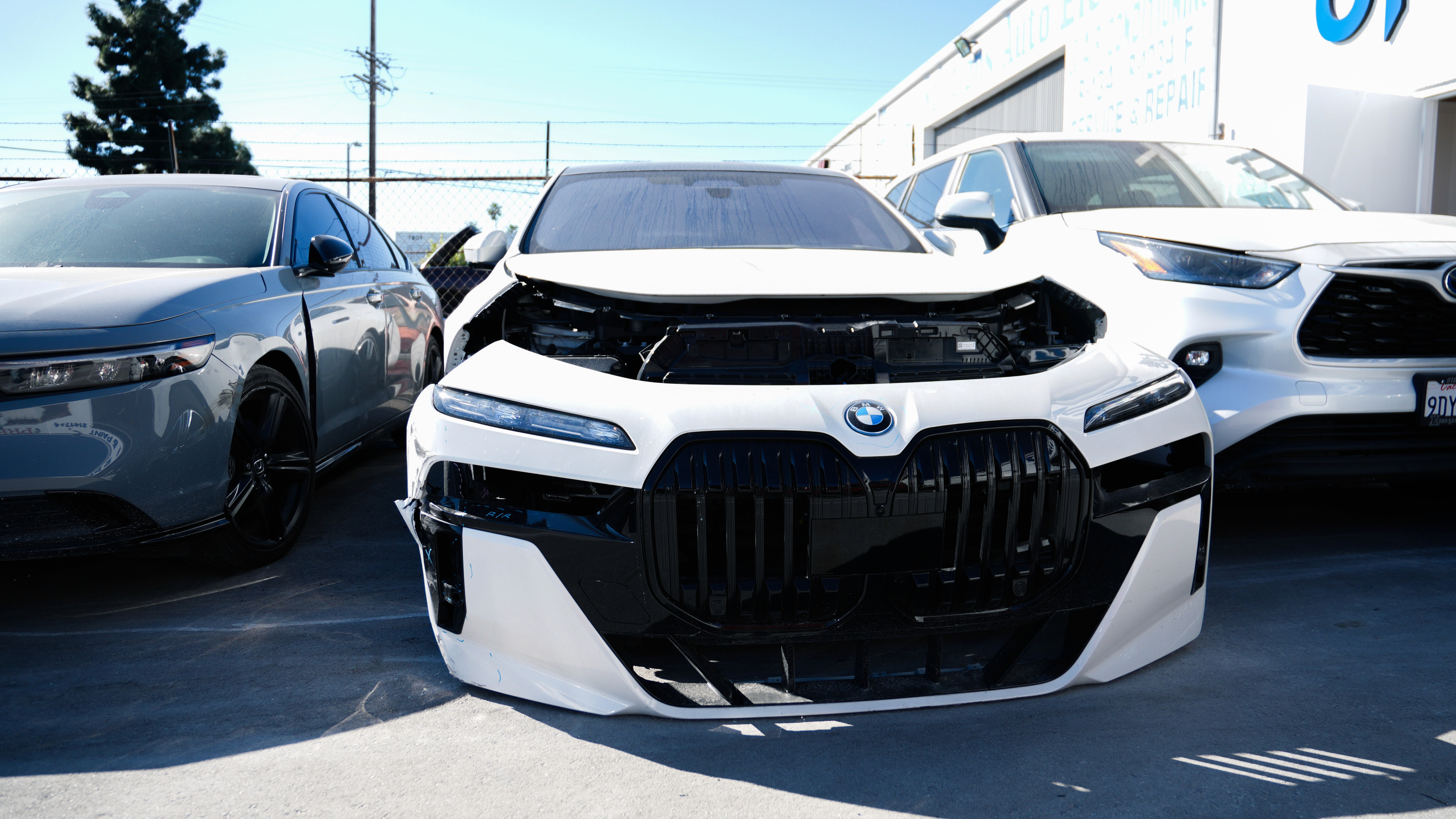 Mechanic working on a vehicle