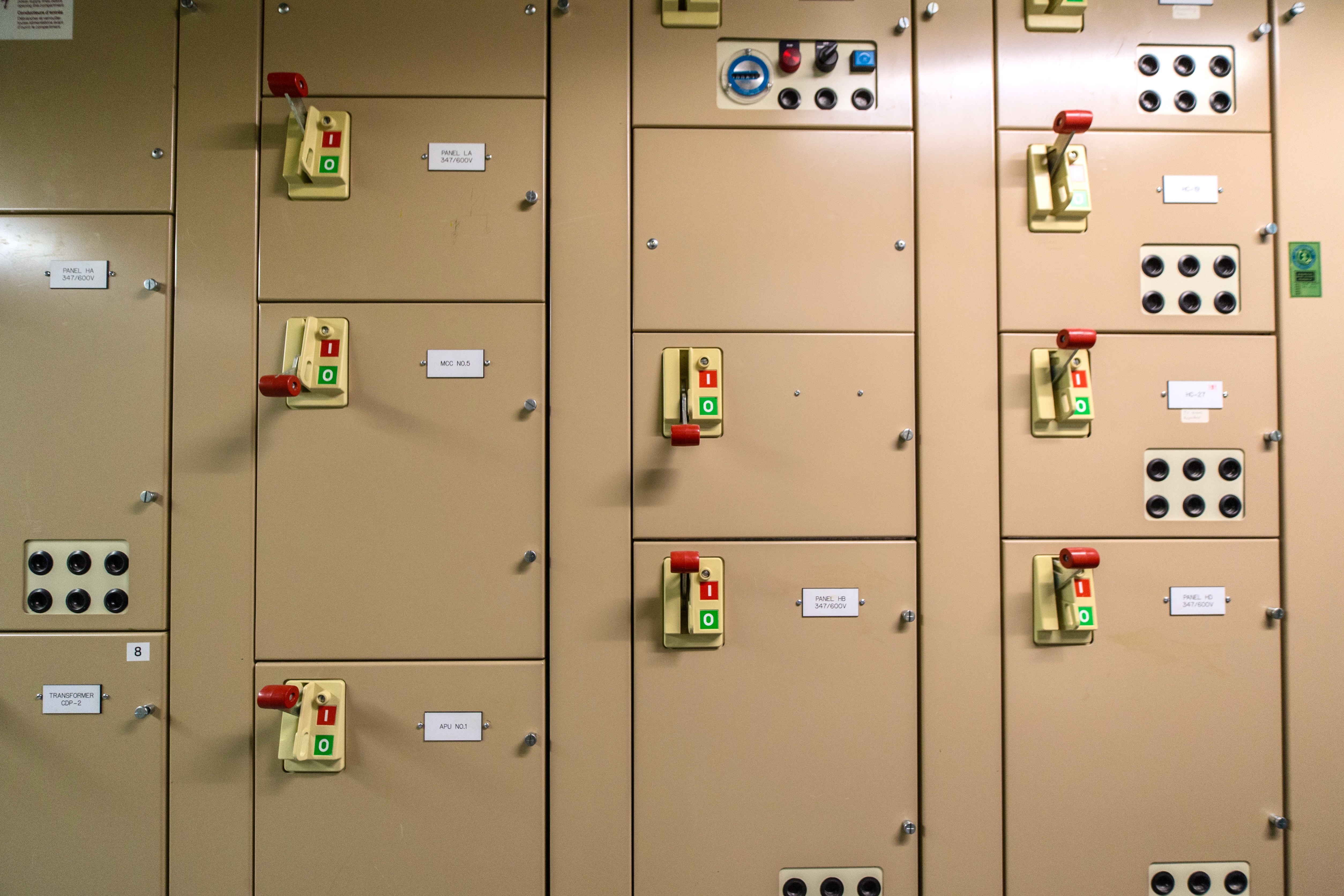 PLC panel