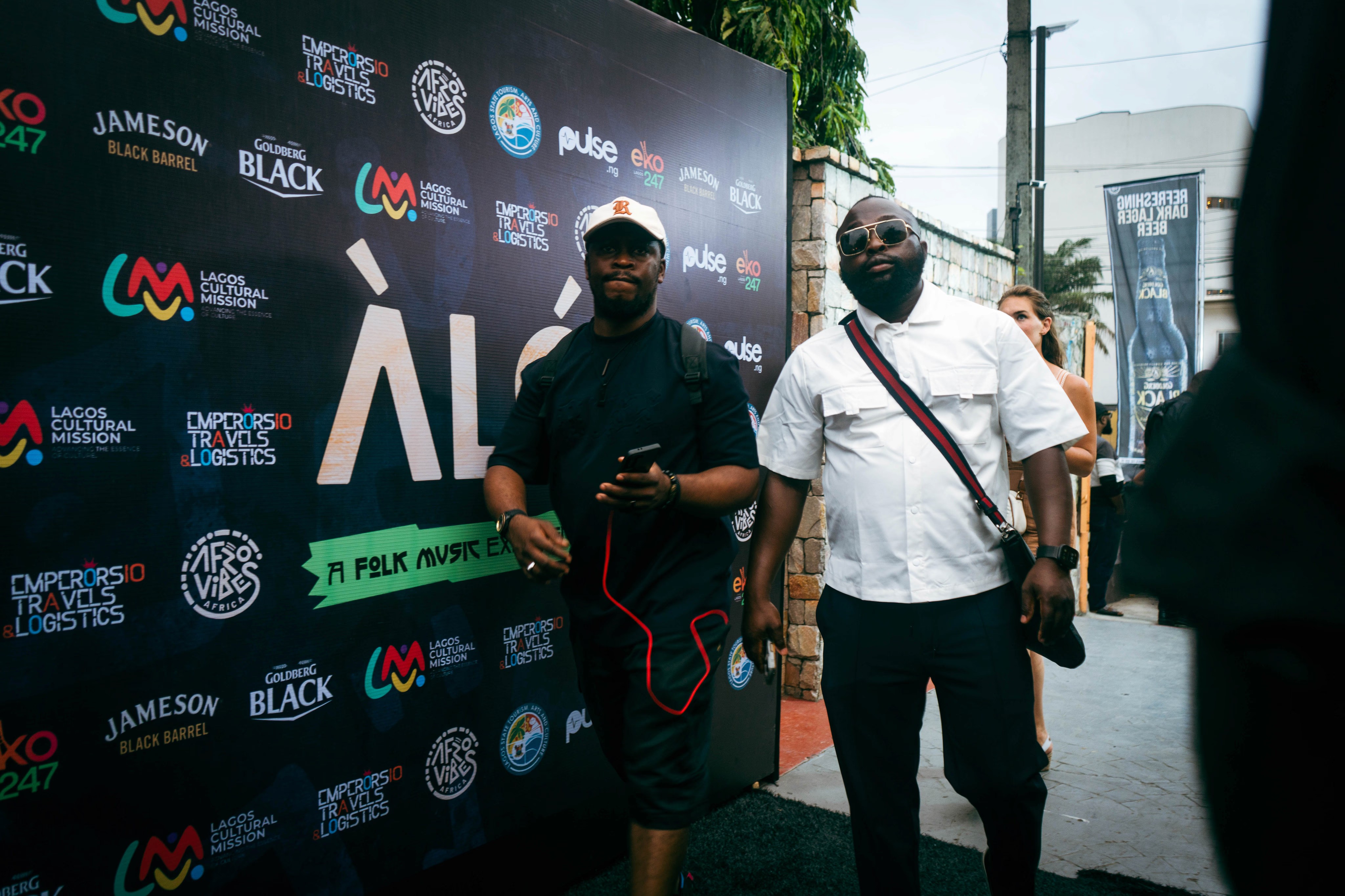 Alo 2025 by Afrovibes Africa live event attendee experience with environmental visual by MetaCraft.