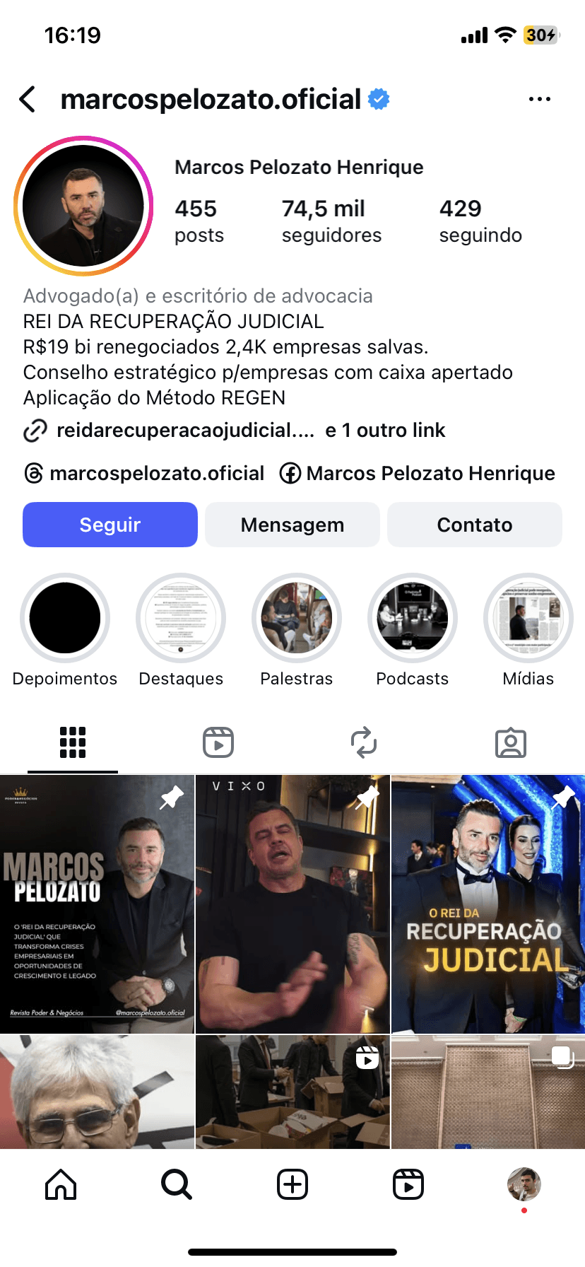 Perfil @mkt_insider_