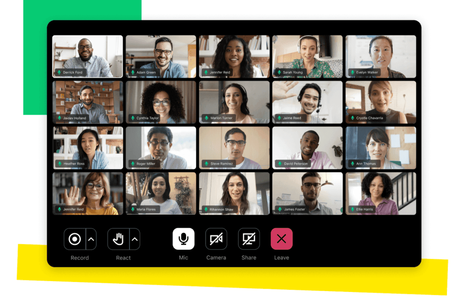 Interface of GoToMeeting