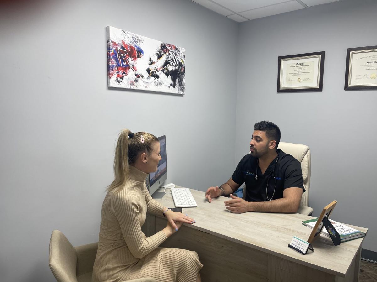 A wooden block spelling consulting on a table