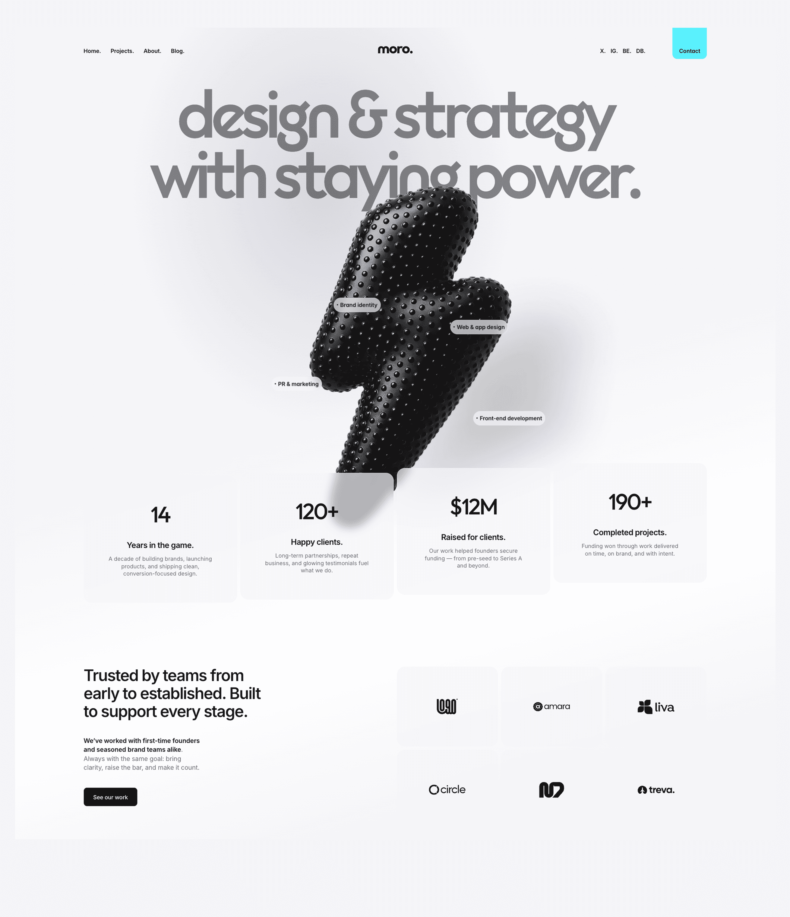 Moro Framer template