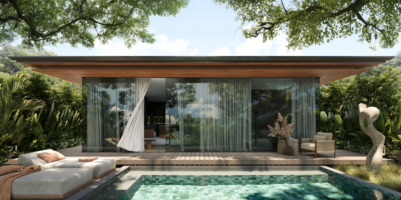 Japandi-style 1–2-bedroom villas in Aravita, 2 minutes from Sawangan Beach, Nusa Dua