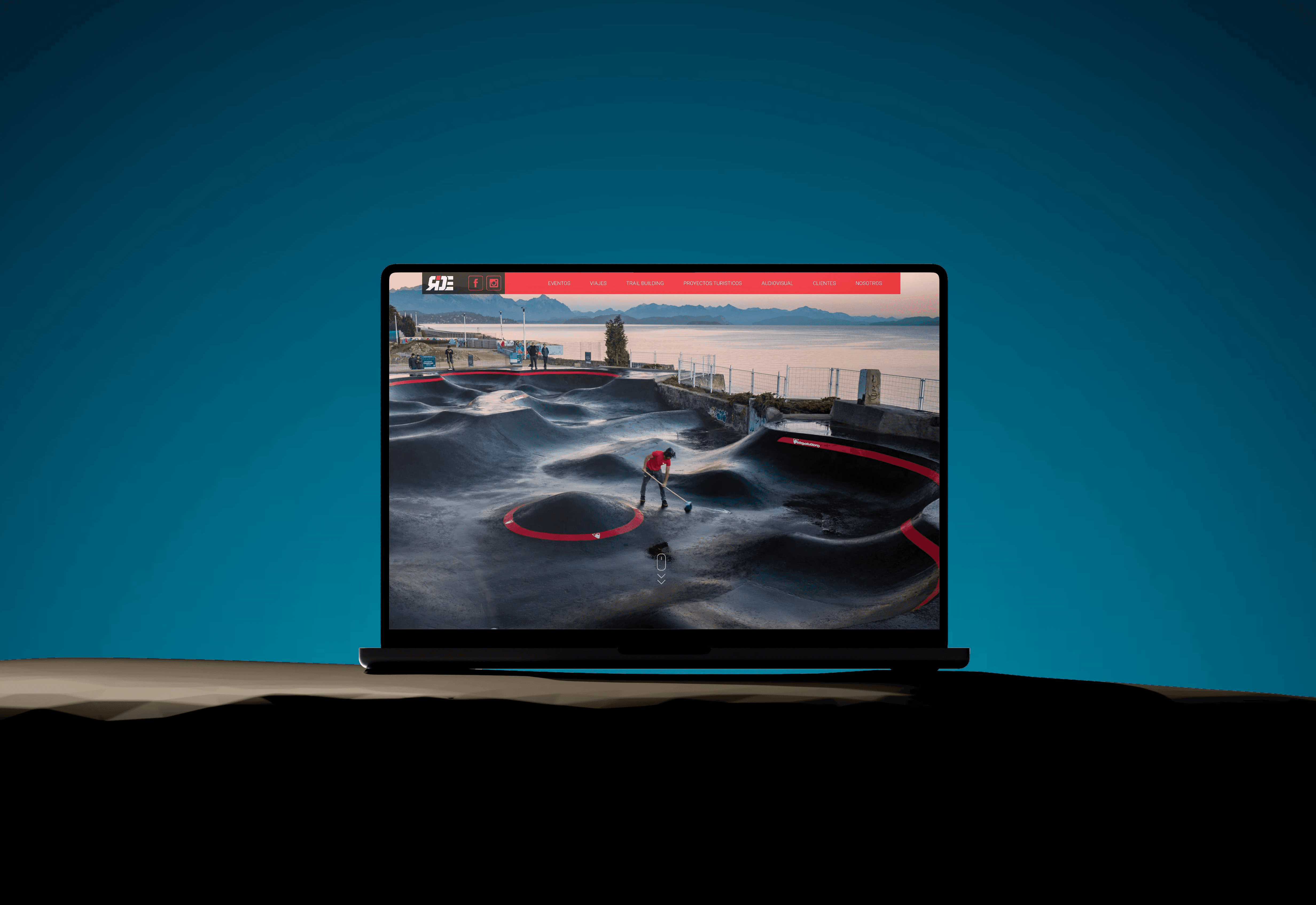 velosolutions pumptrack web design