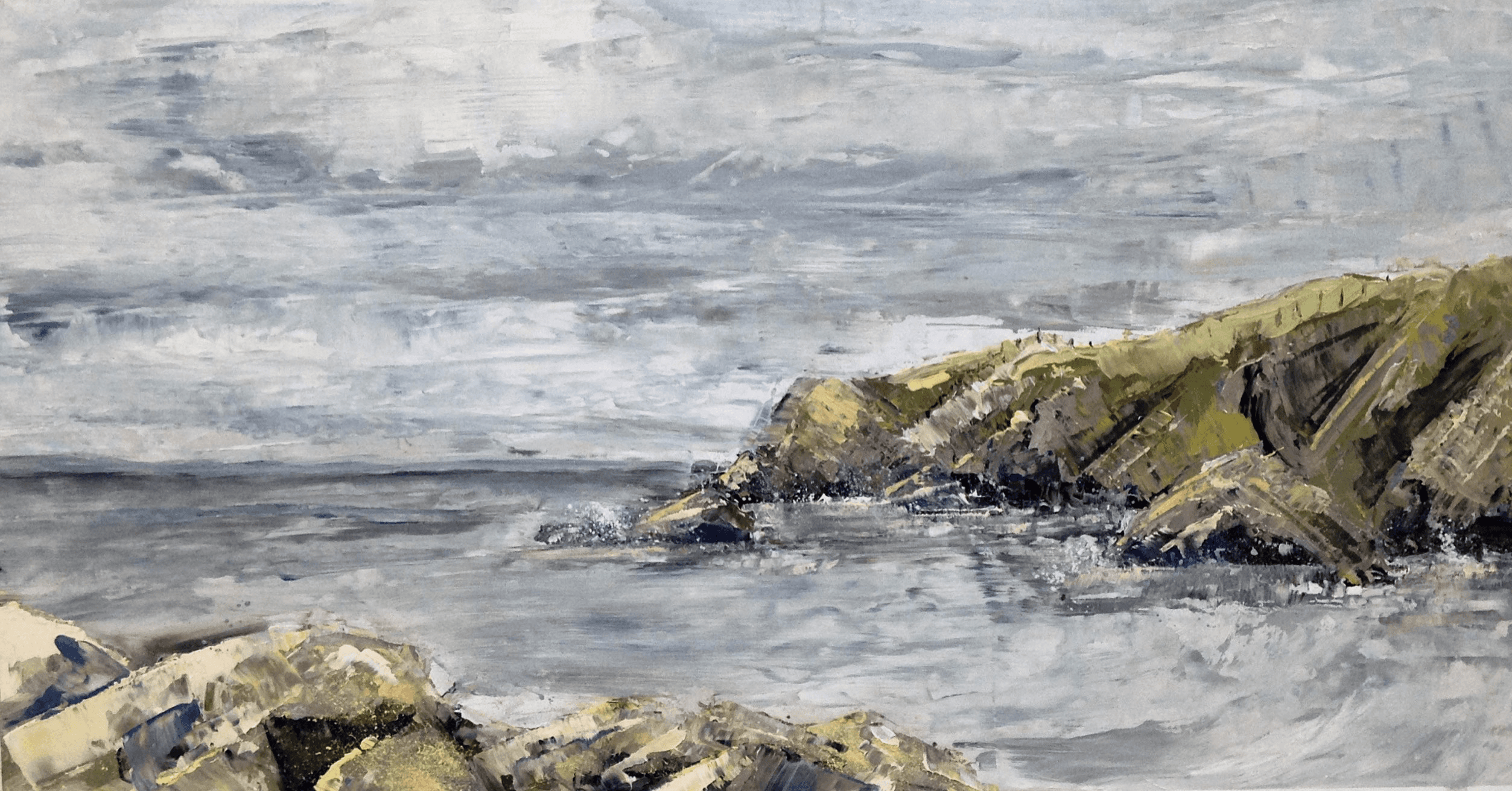 Dunskey, Scotland, 2017, Agatha Savage