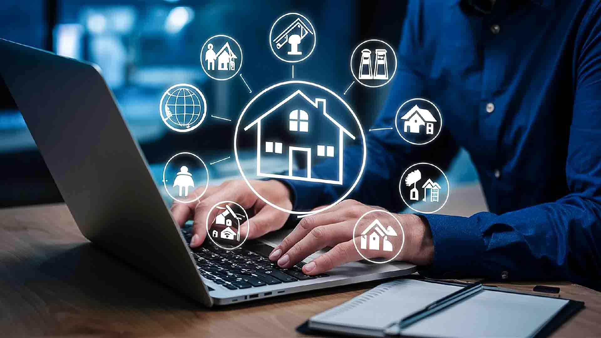 A laptop, tablet and mobile on a table