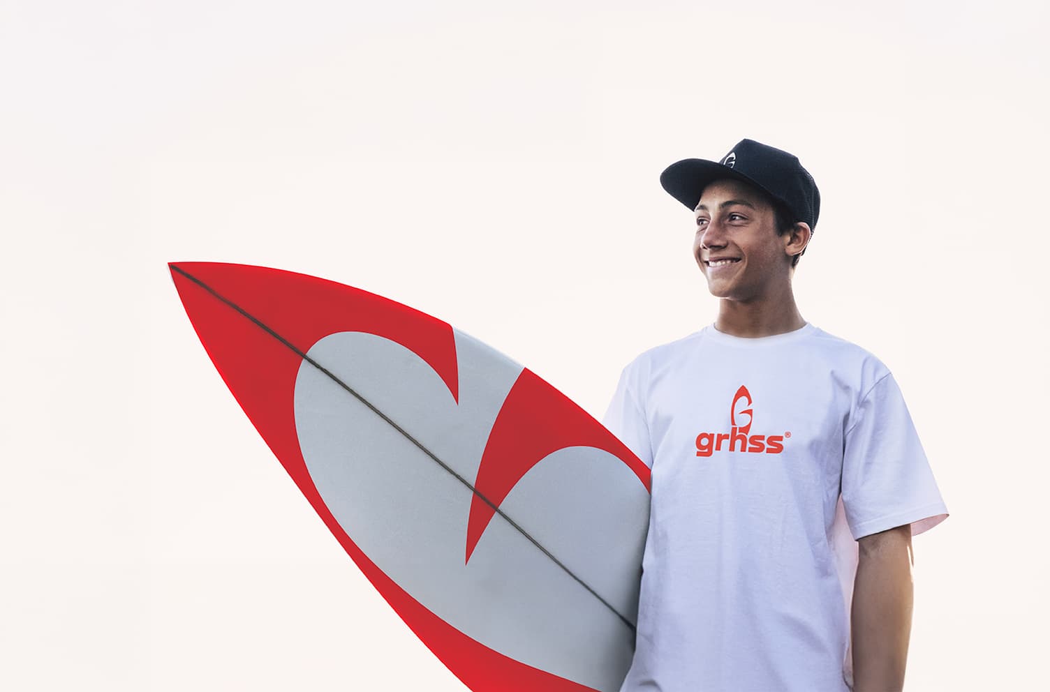 Projet m2graph Gorhosse marque surfwear branding t-shirt planche surf