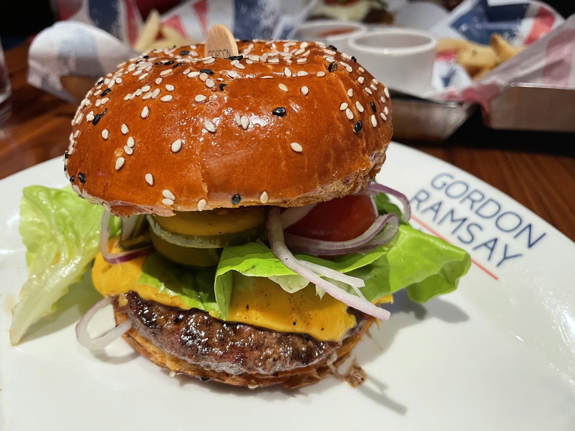 Shrimp ceviche with lime and toasted bread.