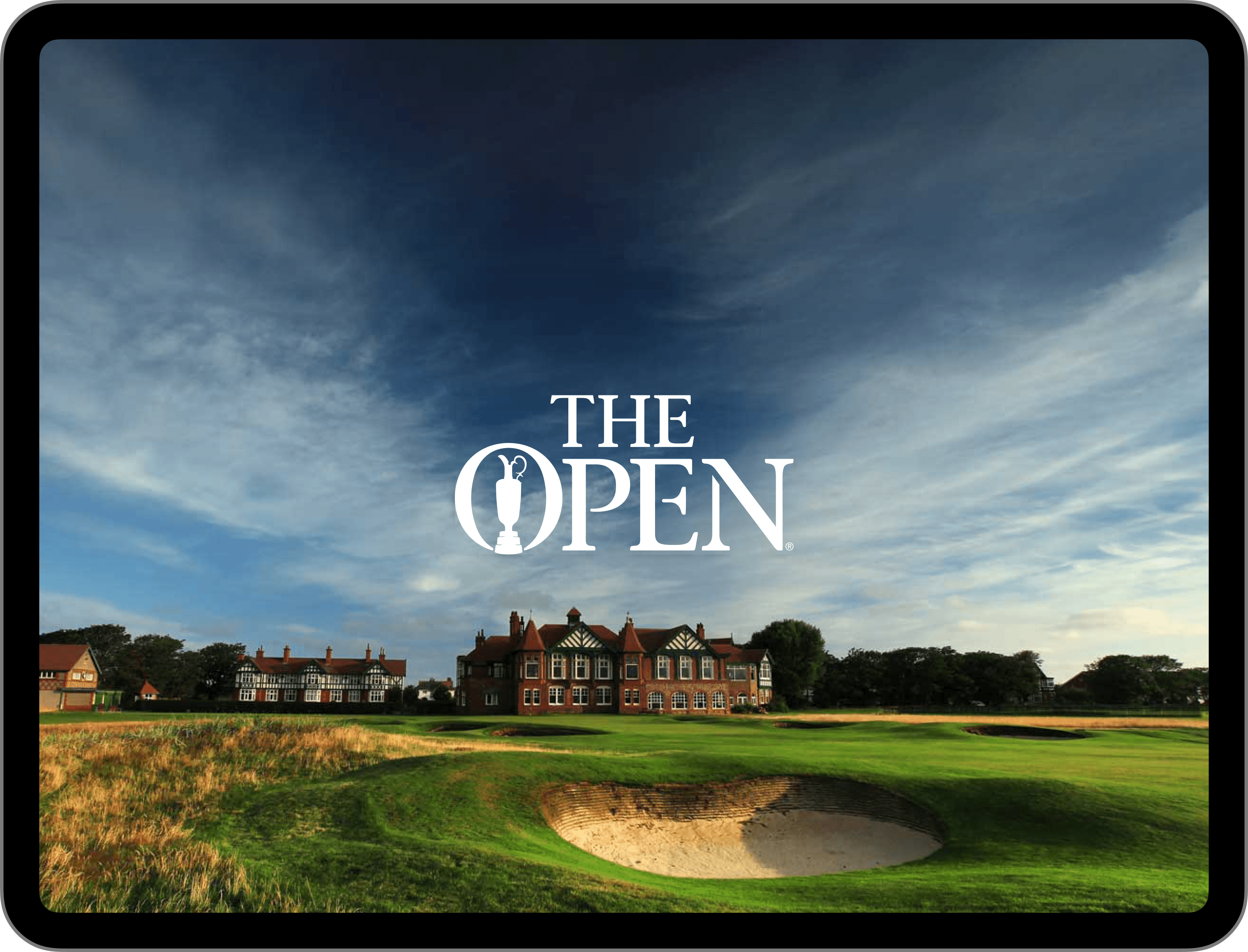 The Open App Launch Screen