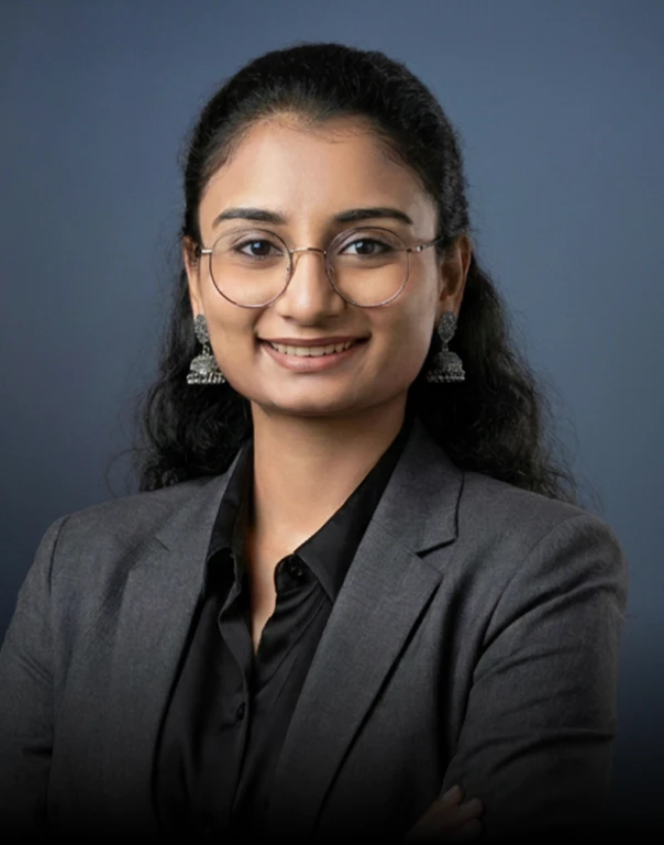 Portrait of Ms. Ananya Shetty, Junior BI Associate of InstaLogic.