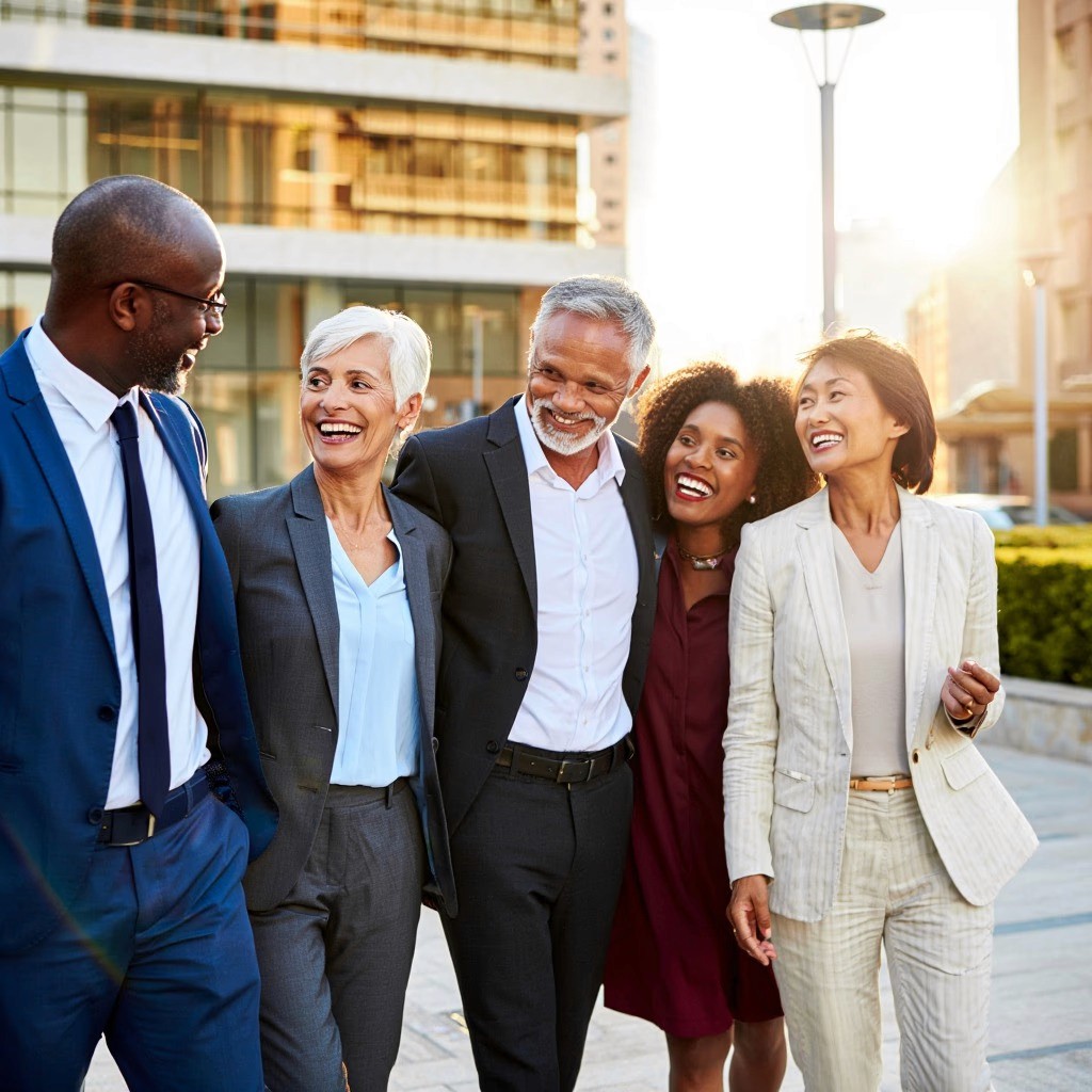 Business consulting team