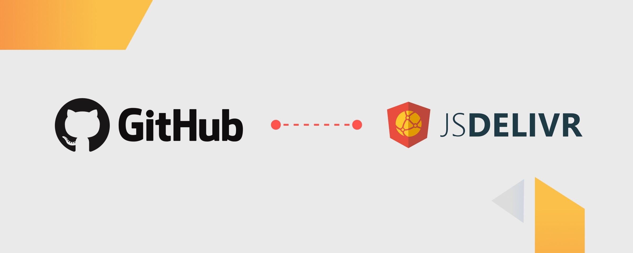 Image of both Github and JsDelivr