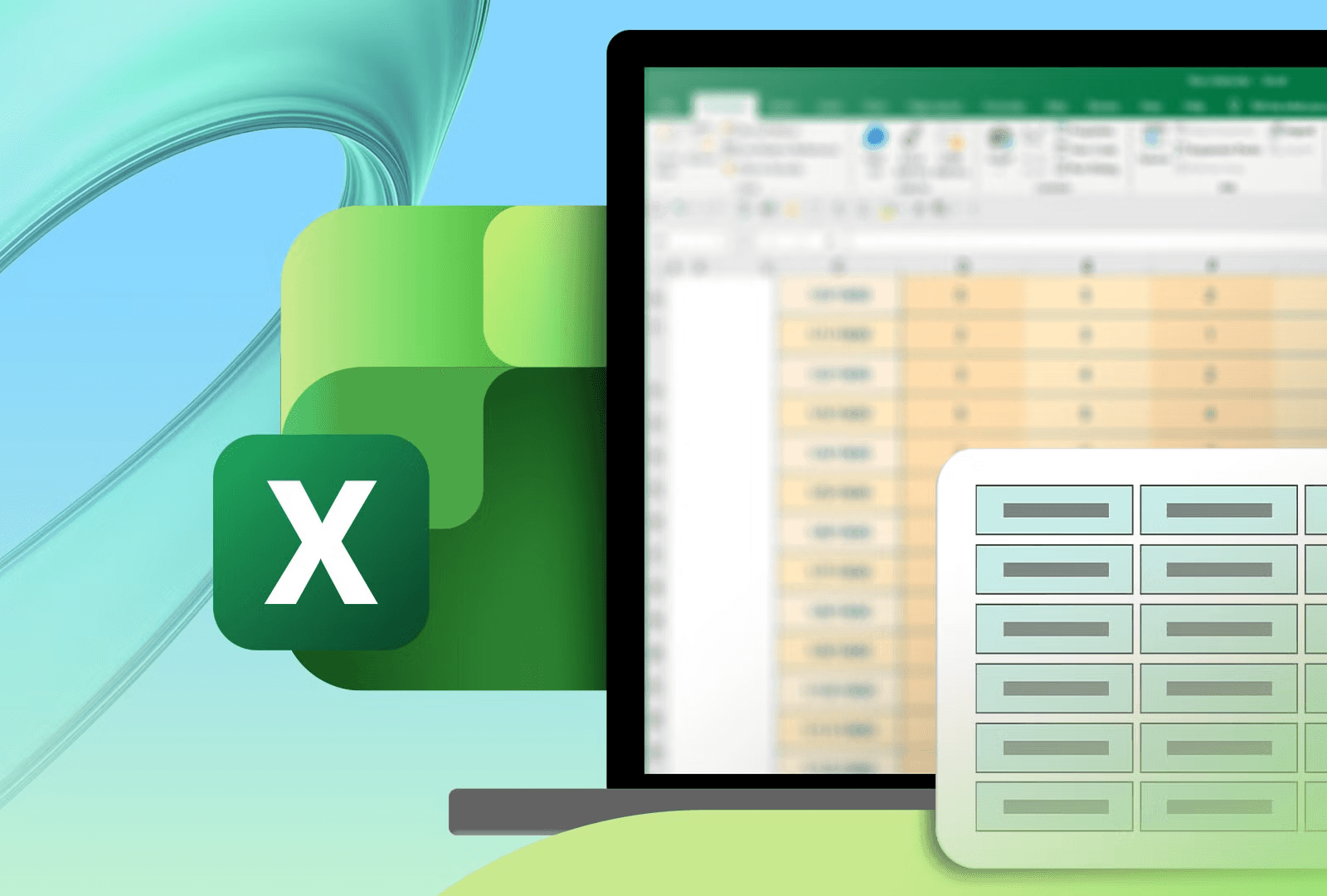 Microsoft Excel spreadsheet on laptop screen - How to Remove Duplicates in Google Sheets