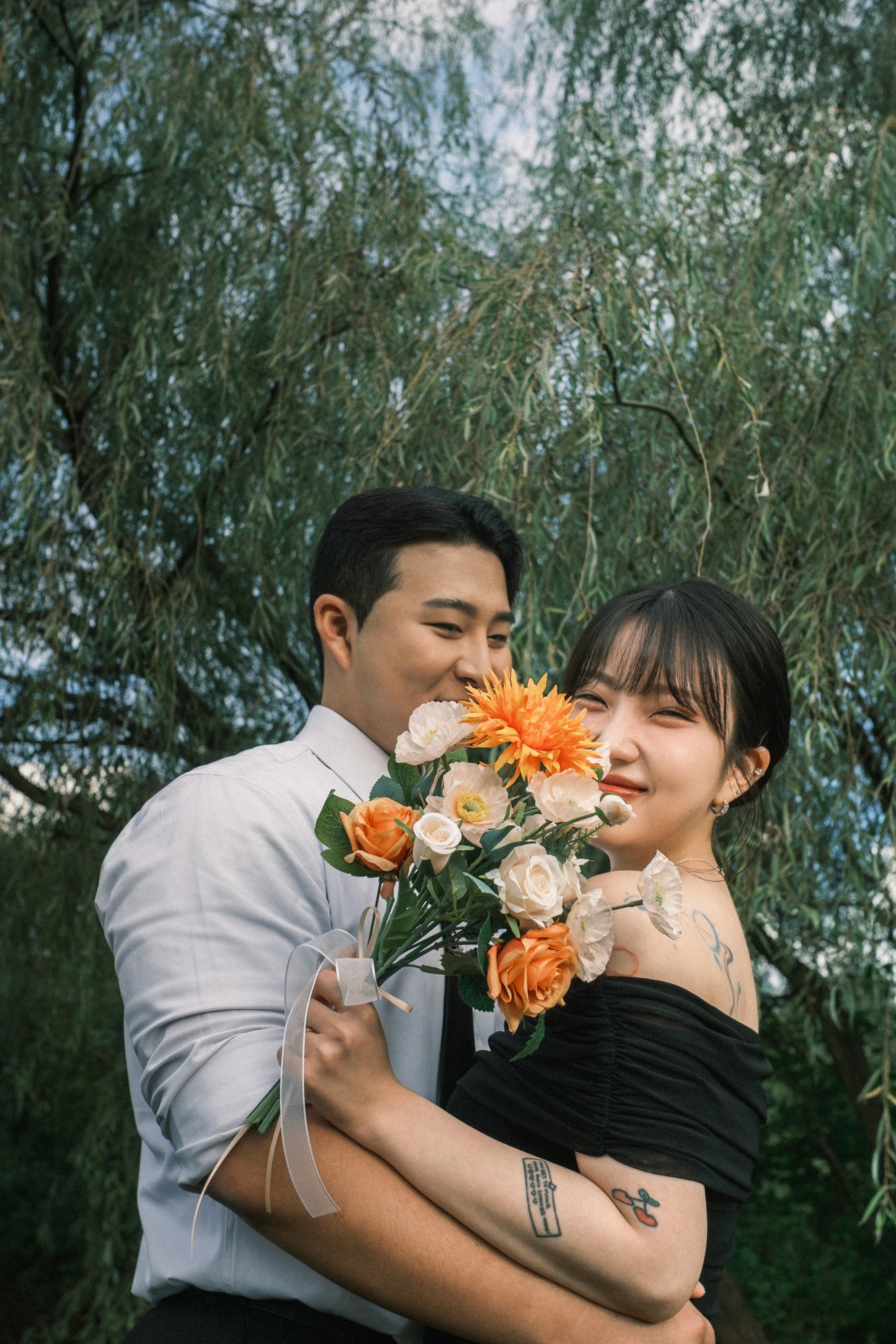 가을 노을공원 웨딩스냅 후기 | 카인드오브의 감성적인 서울 야외스냅