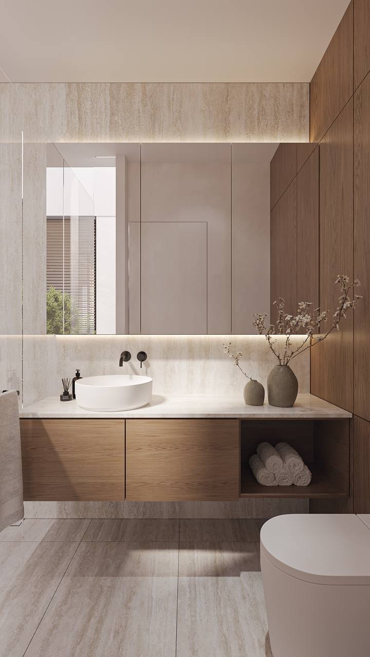 Corner 1-bedroom penthouse in White Palm in Canggu