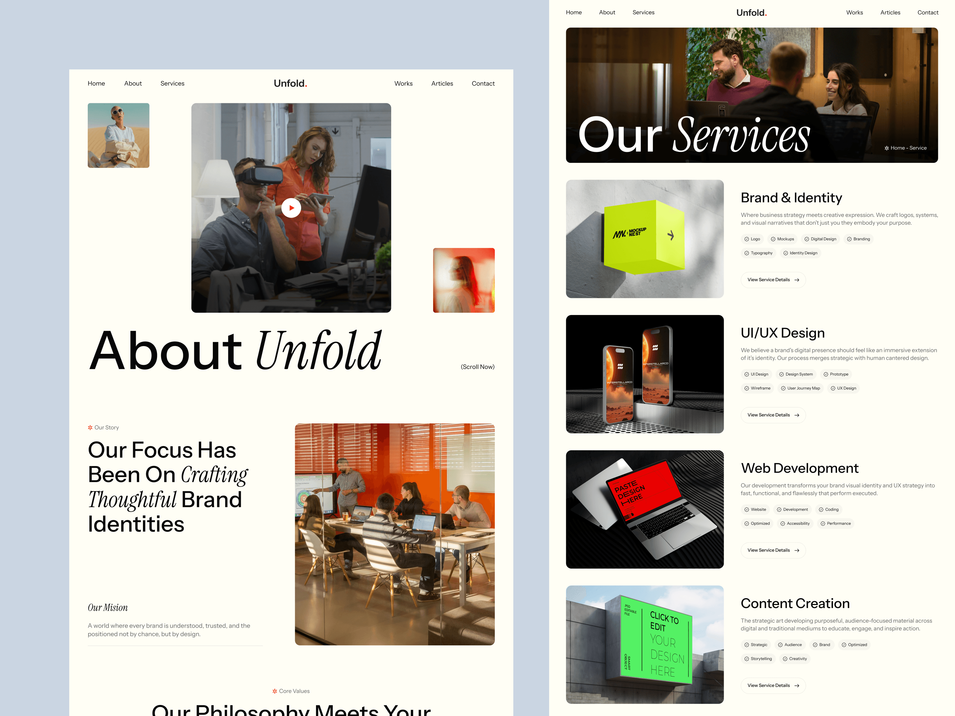 Interior Design Agency Template