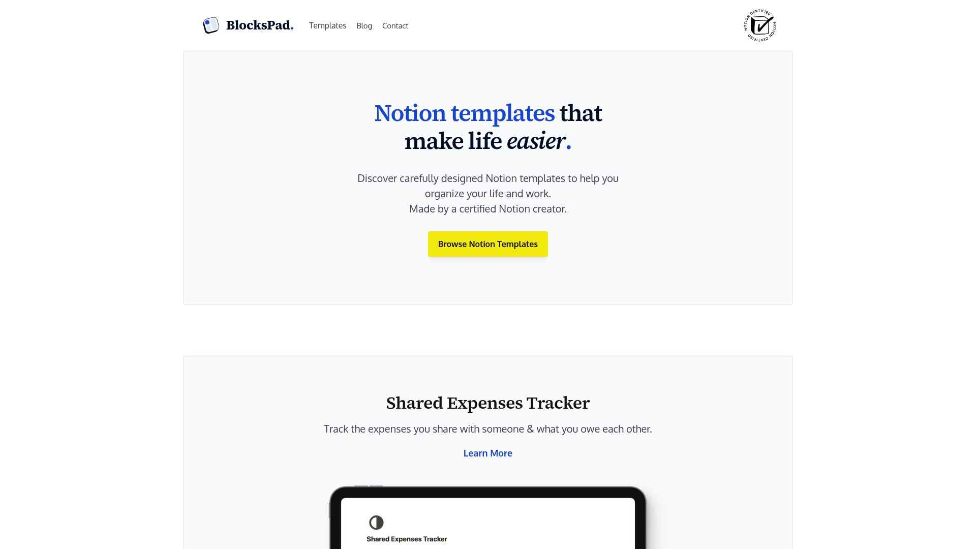 7 Best Meal Planner Template Picks for 2025 - BlocksPad Weekly Meal Planner (Notion Template)