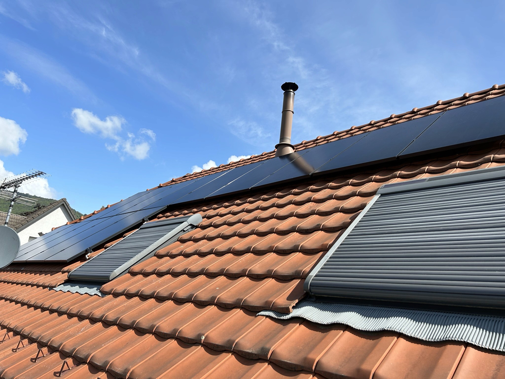 Panneaux photovoltaïques à Issenheim