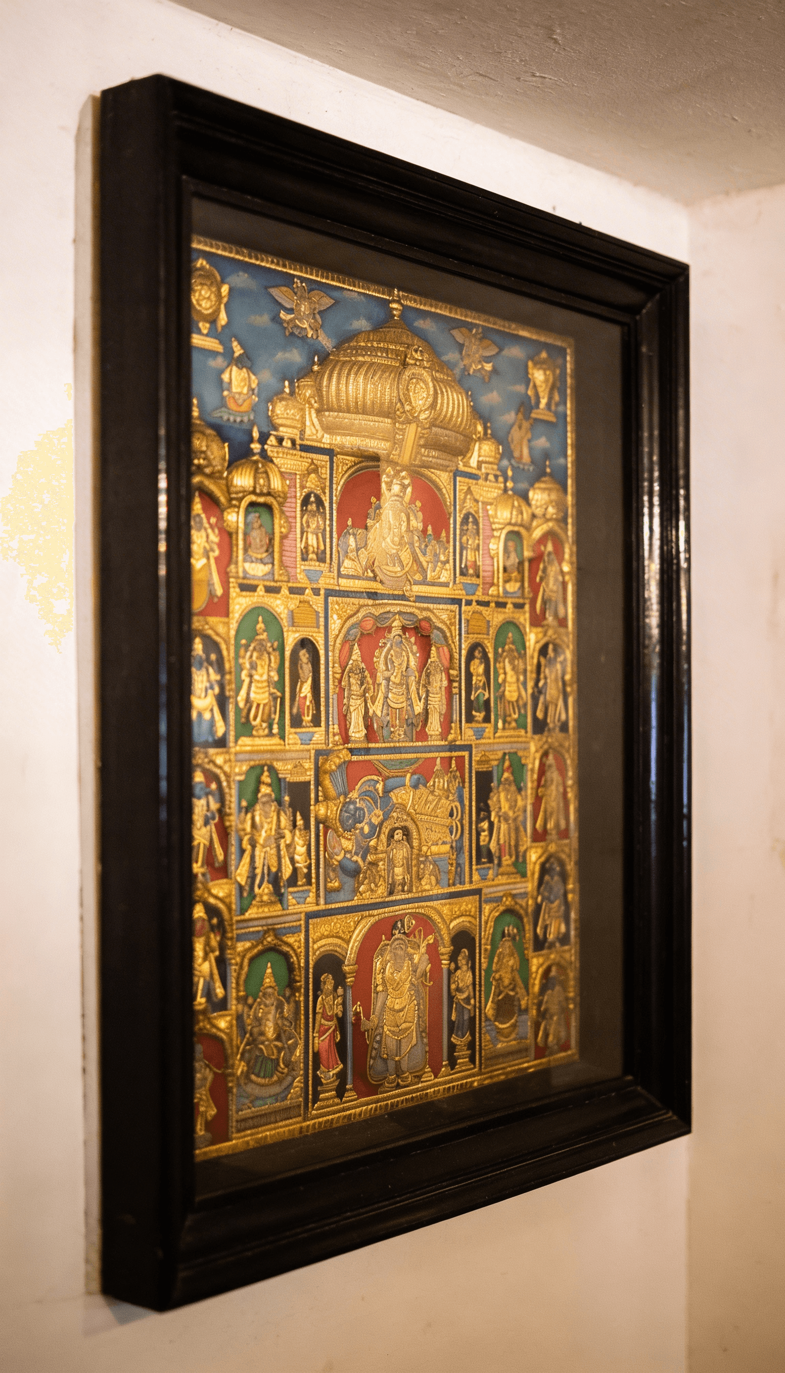 person making a contactless payment with a card