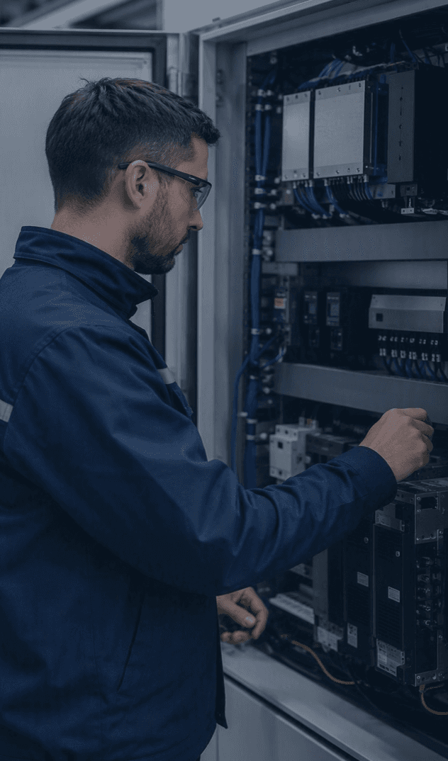 Industrial electrical control panel