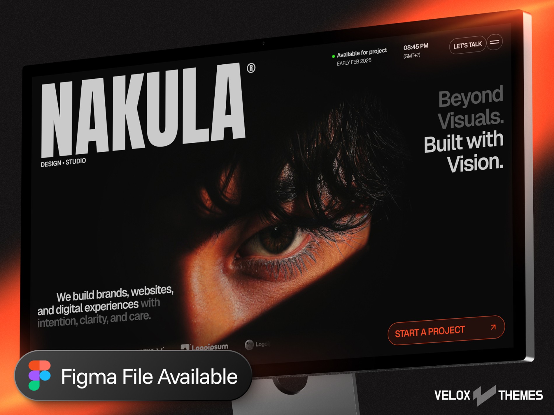 Nakula — Minimal Brand & Web Studio Template