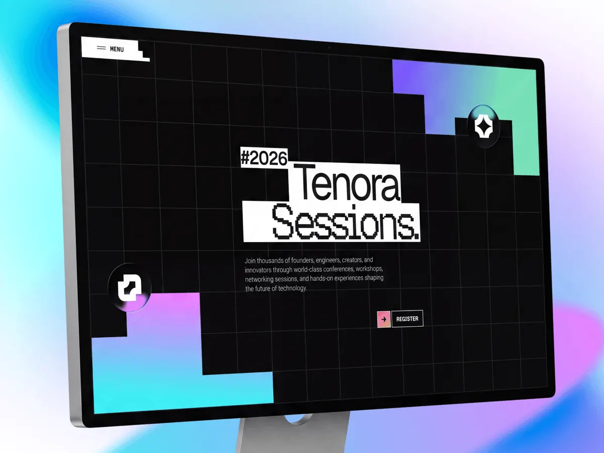 gallery image 1 of the tenora framer website template