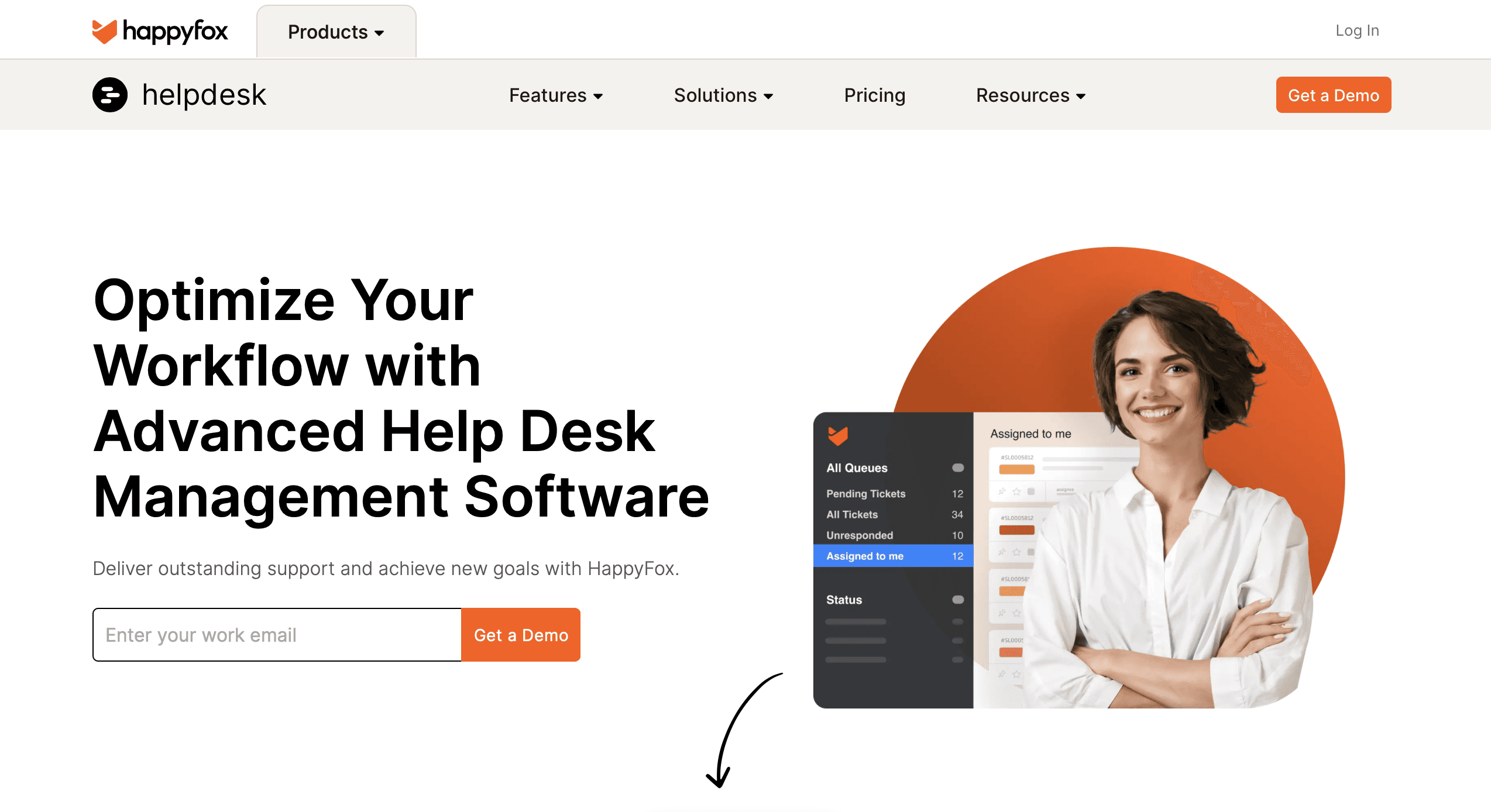 HappyFox platform for helpdesk