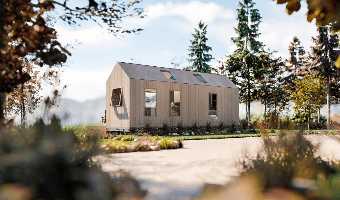 9m/30ft One Level Gable Tiny Home
