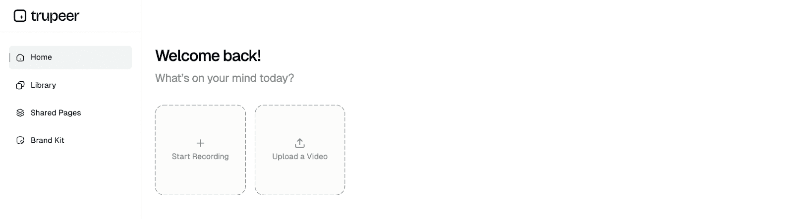 Start by recording your training video or uploading a video&nbsp;