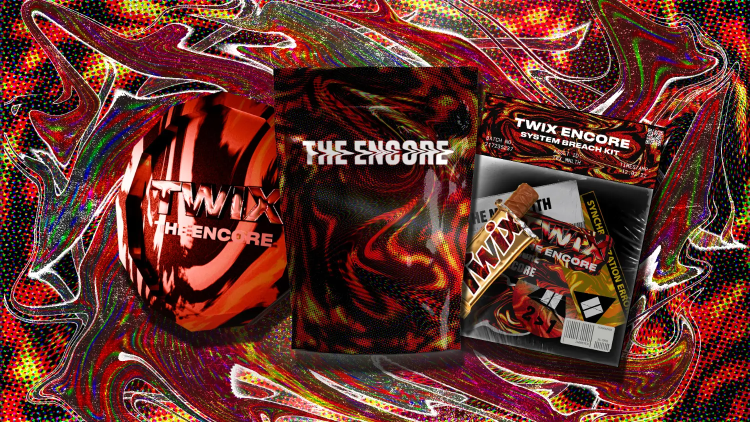 The Twix Encore token, ziplock bag and system breach kit