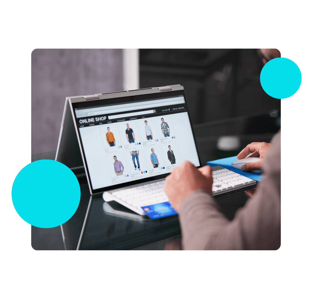 A complex network of interconnected nodes and lines, representing a system or process.  The nodes are various shapes and sizes, some containing text or icons. The overall style is dark with purple accents.