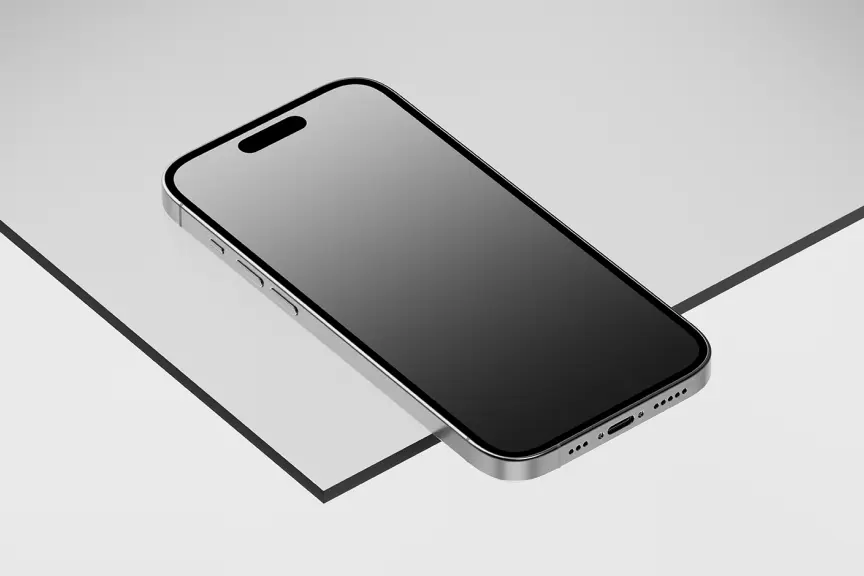 iPhone mockup