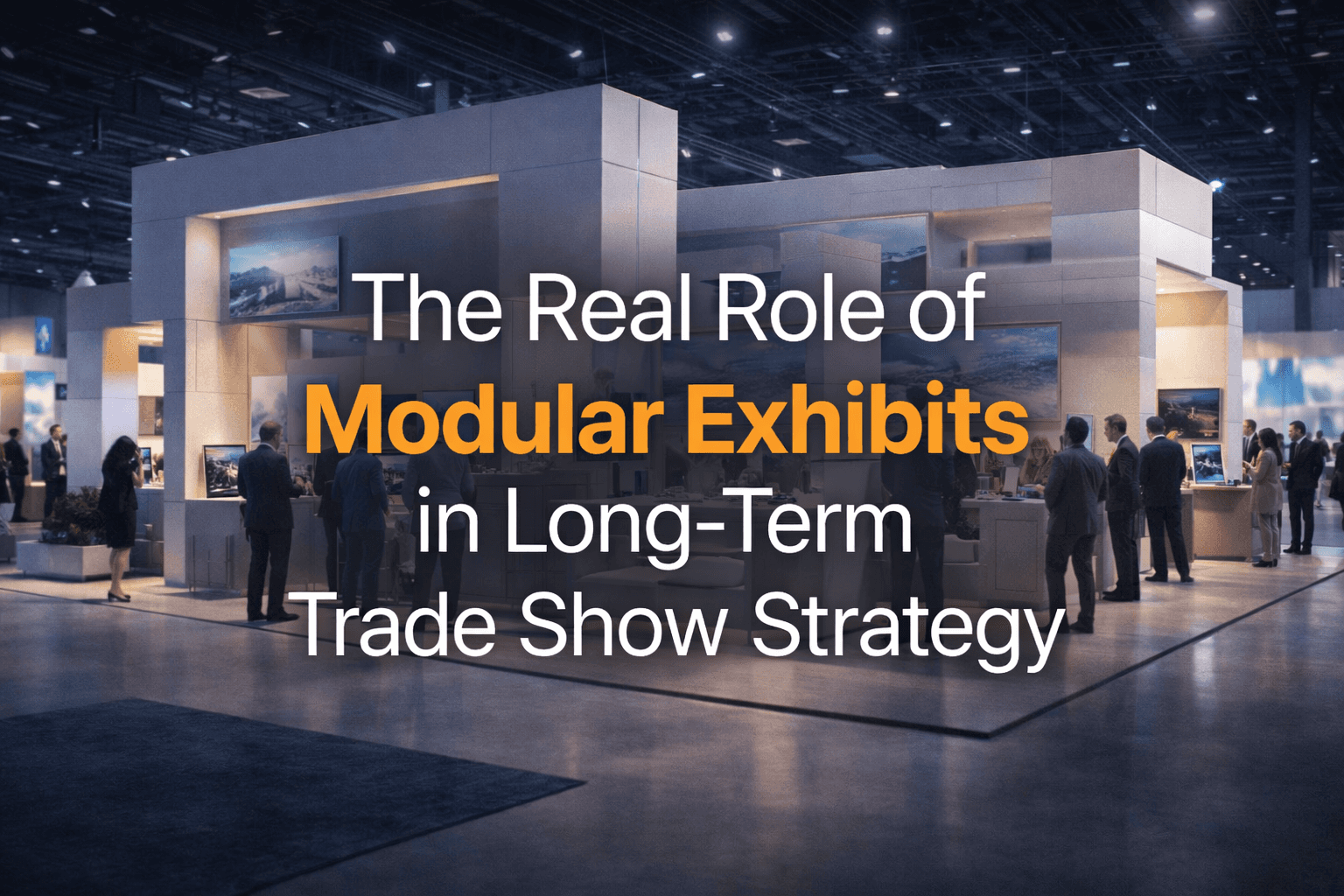 The strategic role of modular exhibits in long-term trade show programs