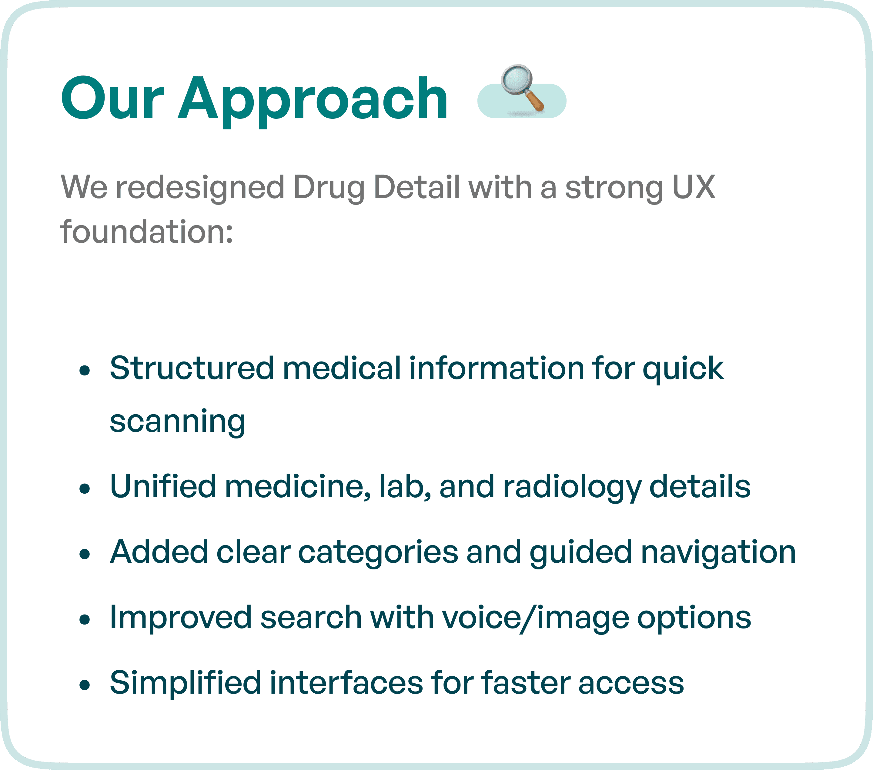 Medical related platforms approach