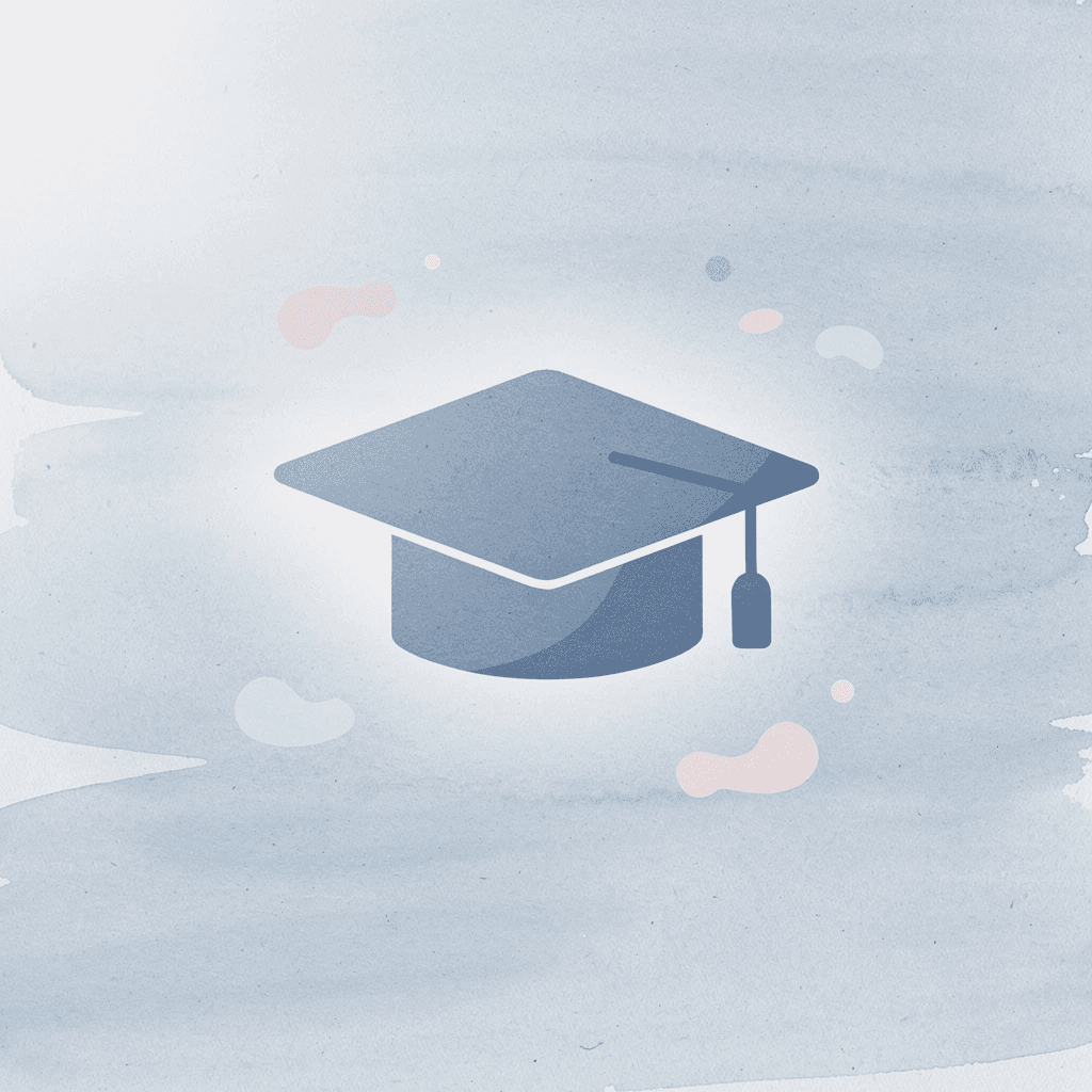 Graduation cap icon representing educational freedom in North Carolina homeschooling