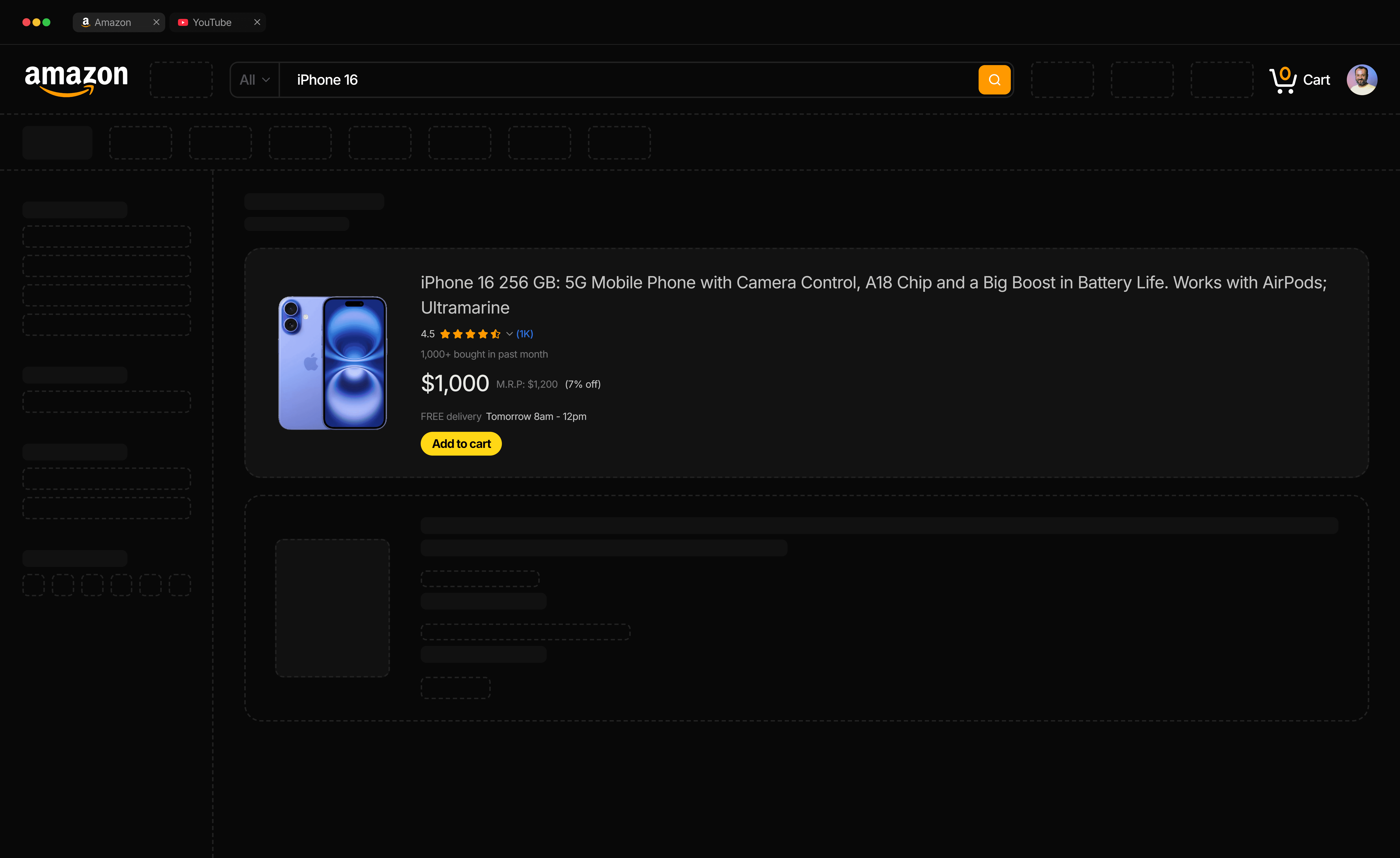 Amazon Screen