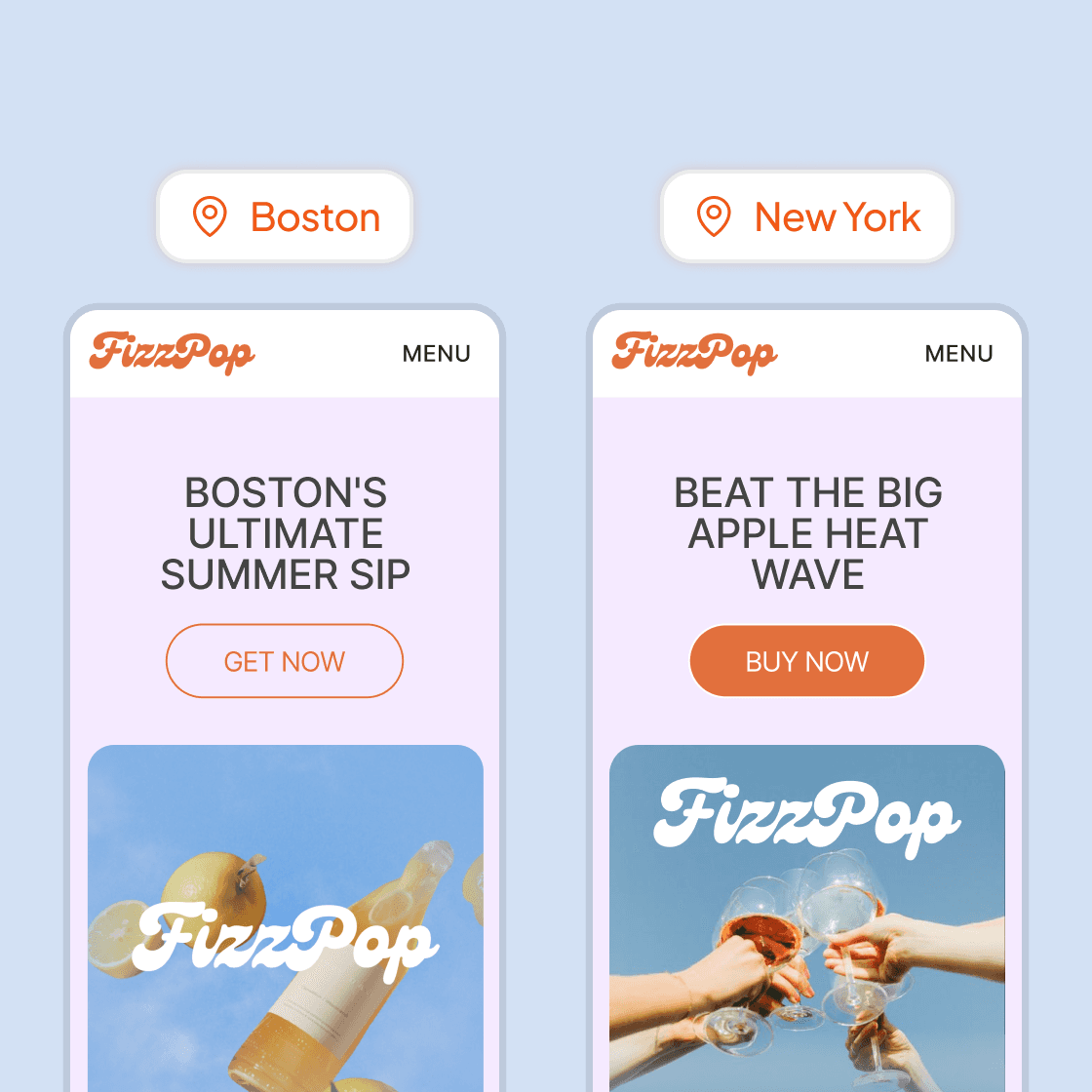 personalized landing pages