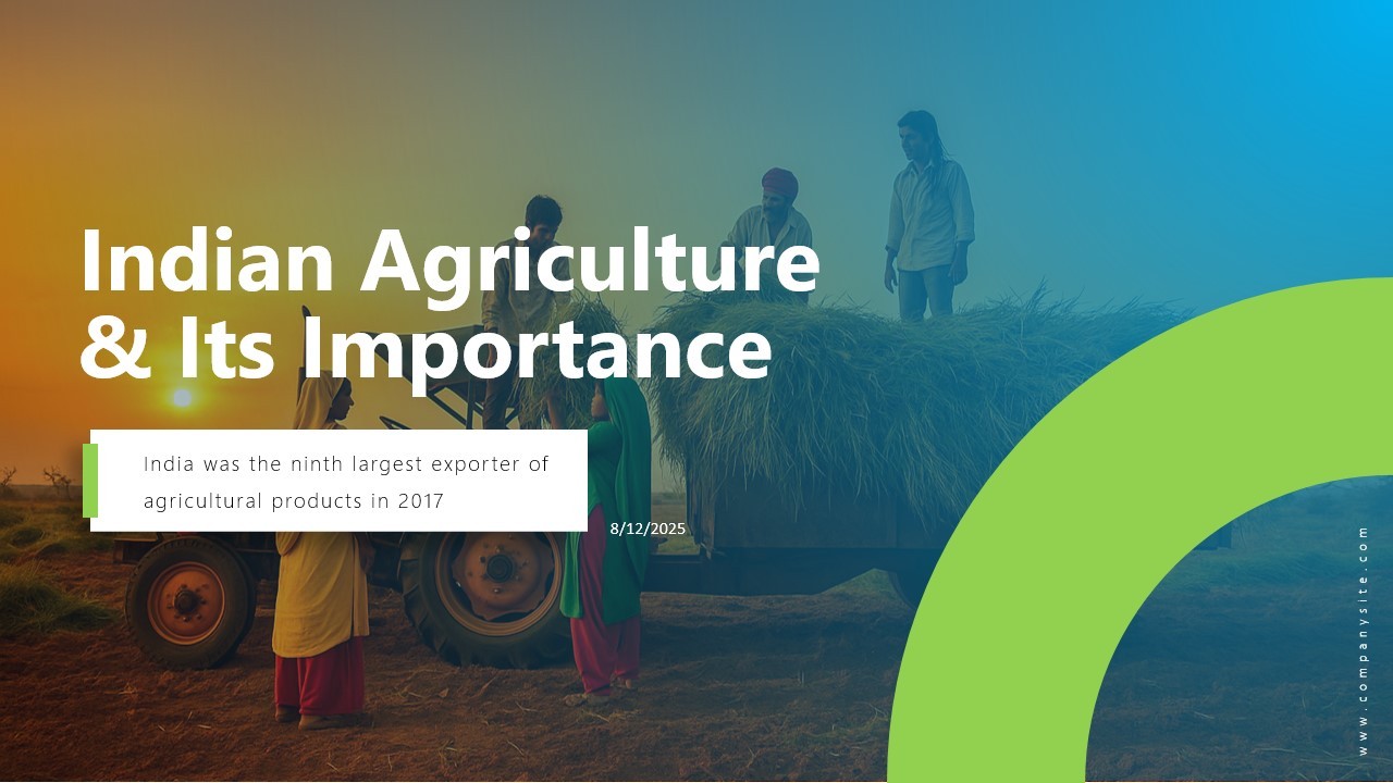 The Significance of Indian Agriculture in Global Trade