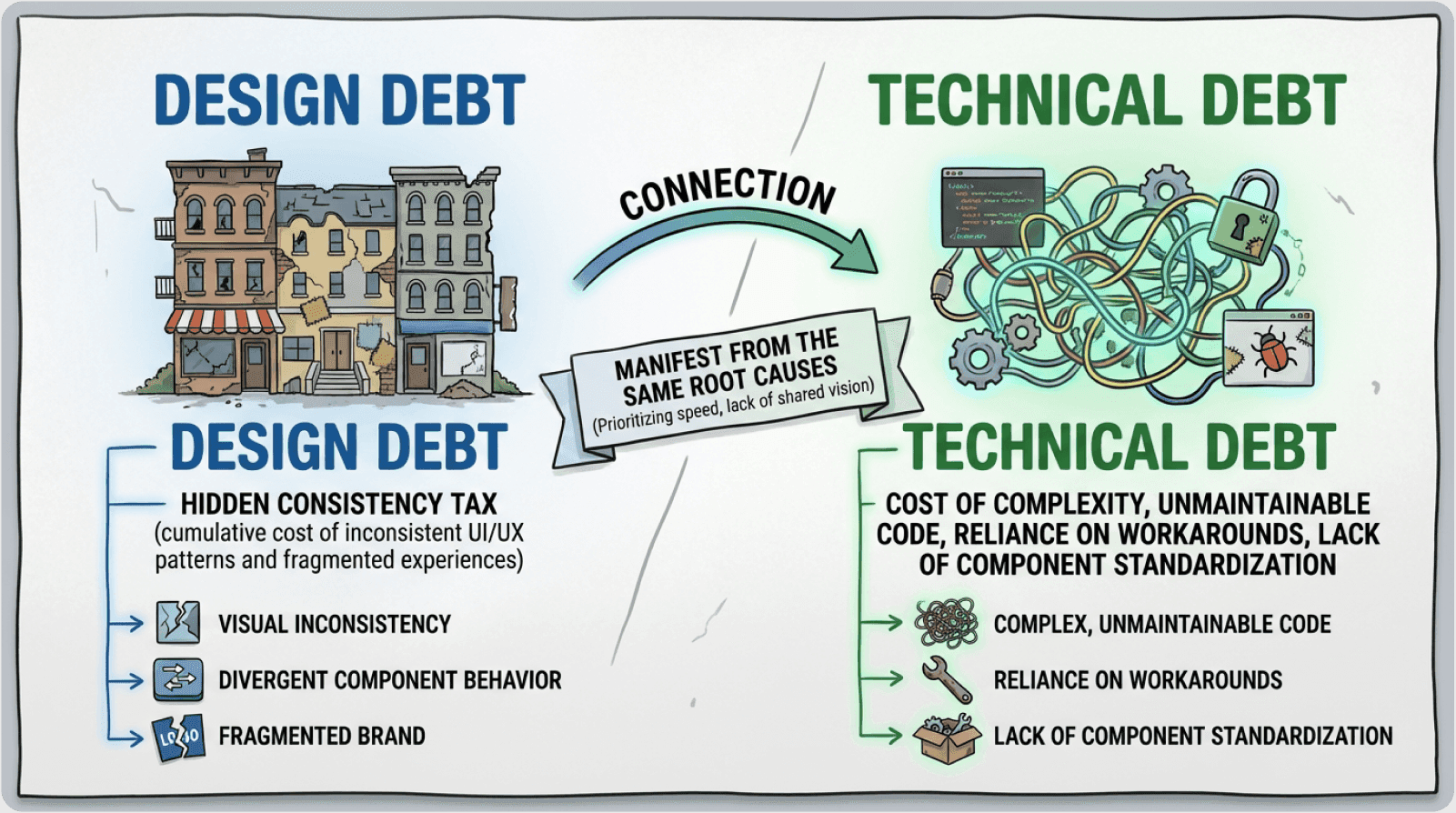 Understanding the Dual Nature of Product Debt
