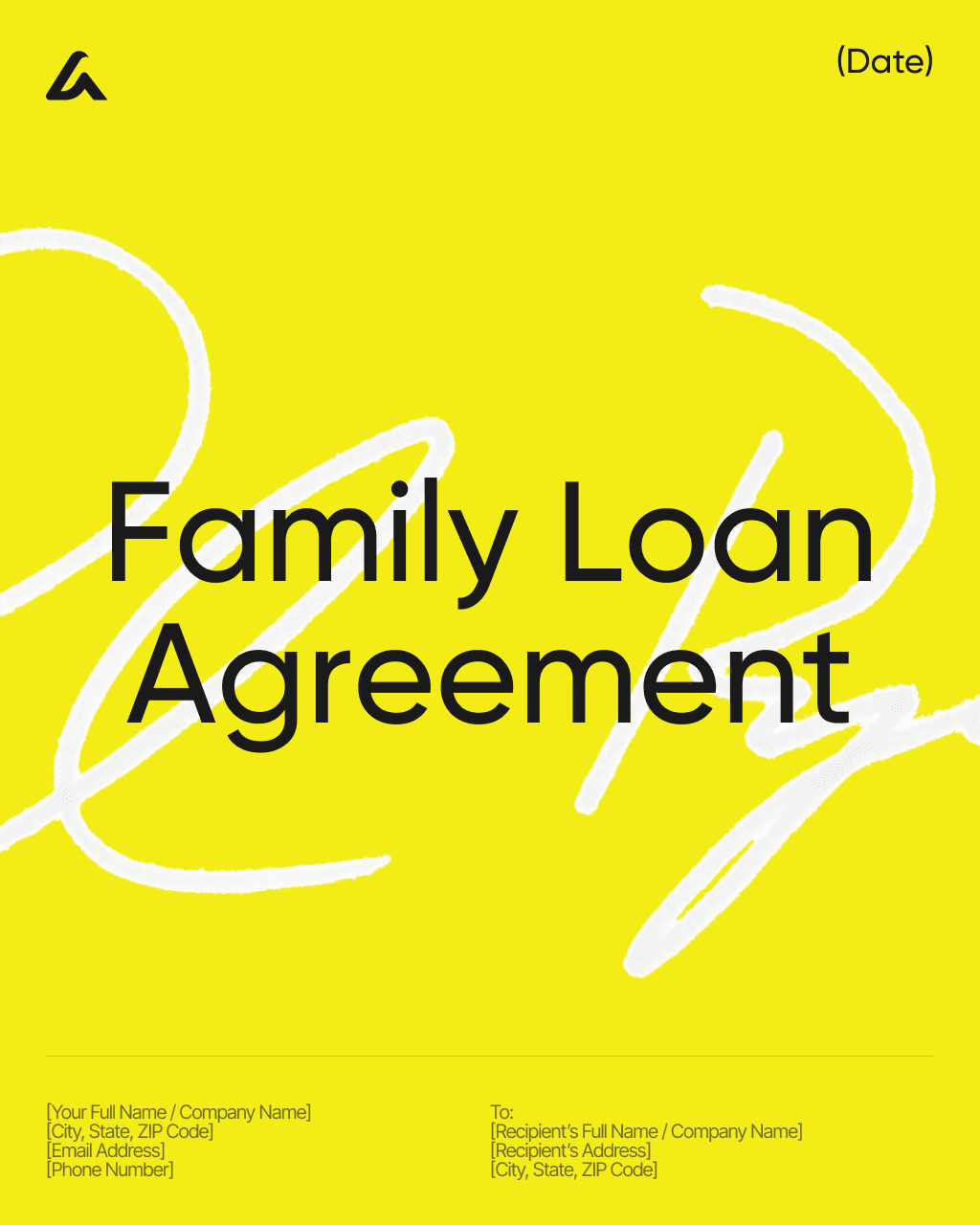 Family Loan Agreement