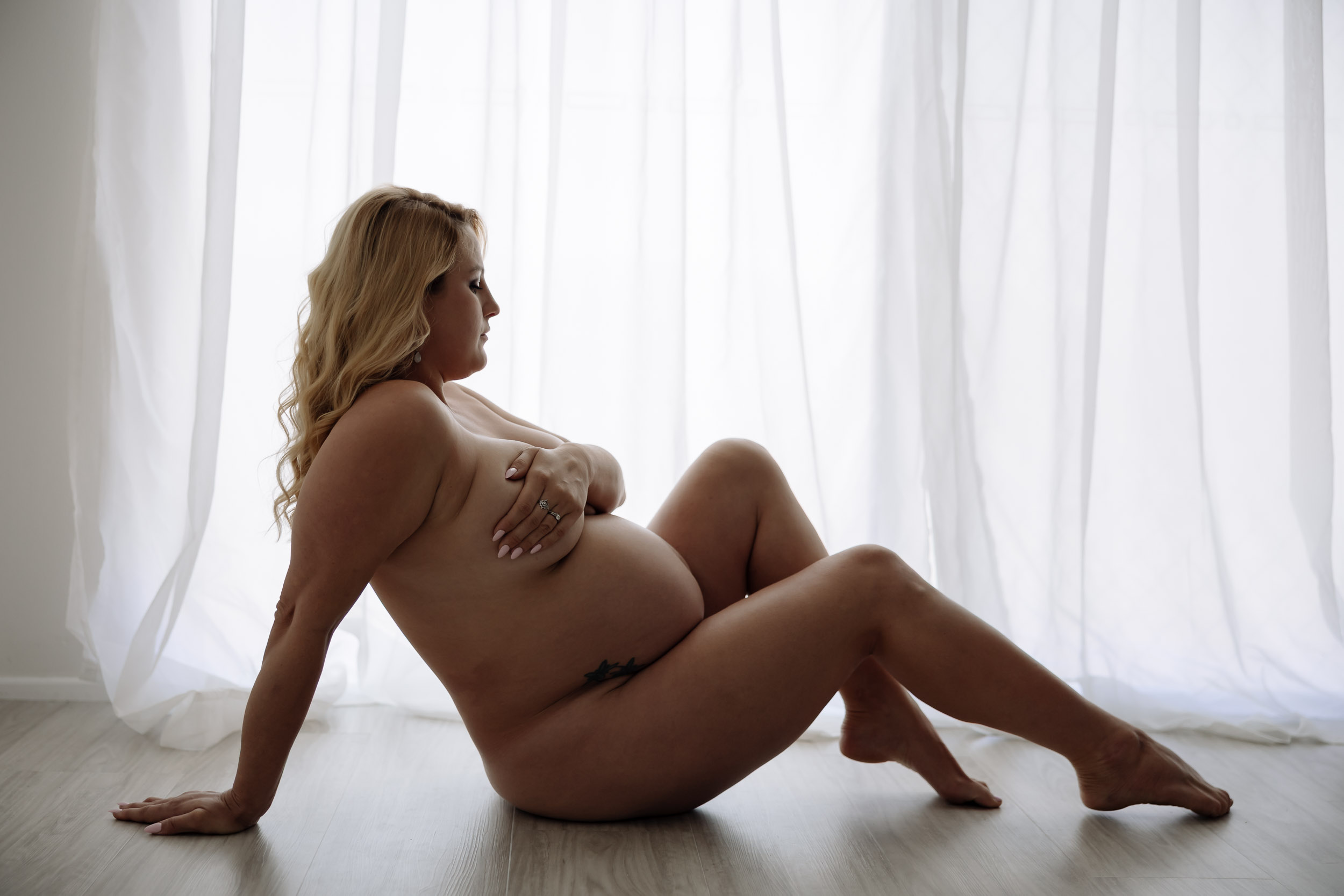 Maternity photography session in Mackay studio