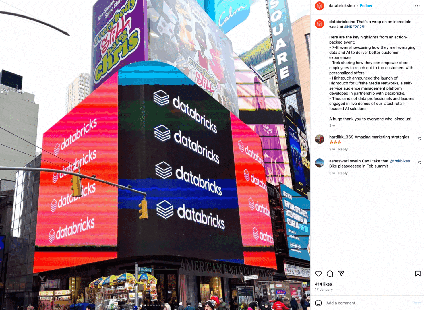 Marketing Spotlight: Databricks social media