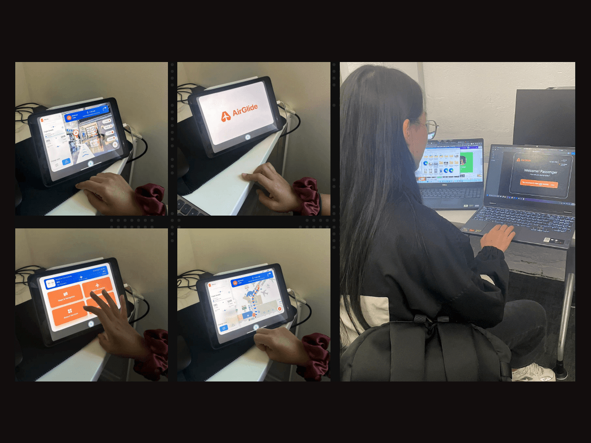 user testing for air glide